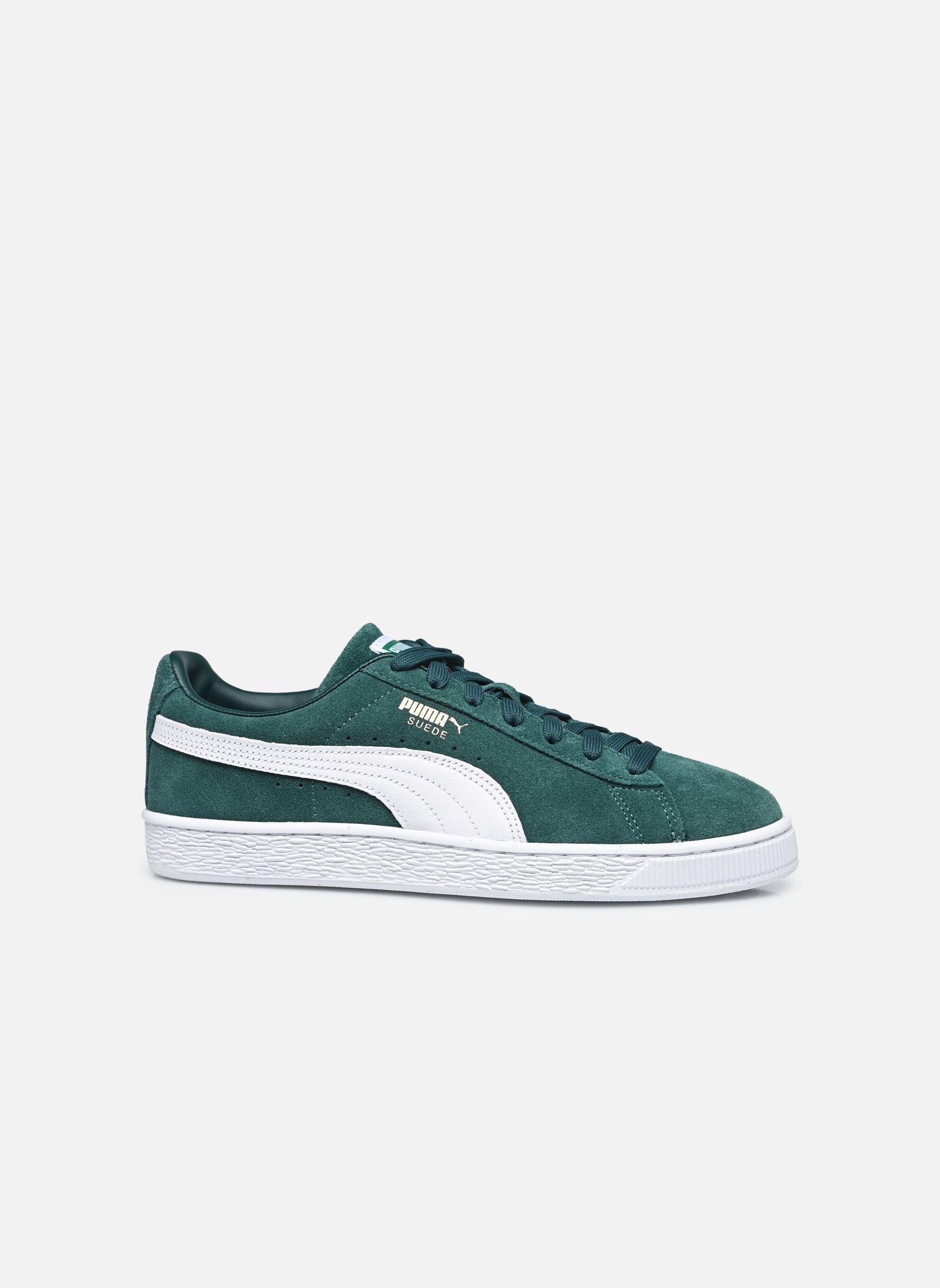 Baskets basses Suede Classic homme vert Puma Baskets basses Suede Classic homme vert DARK MYRTLE-PUMA WHITE