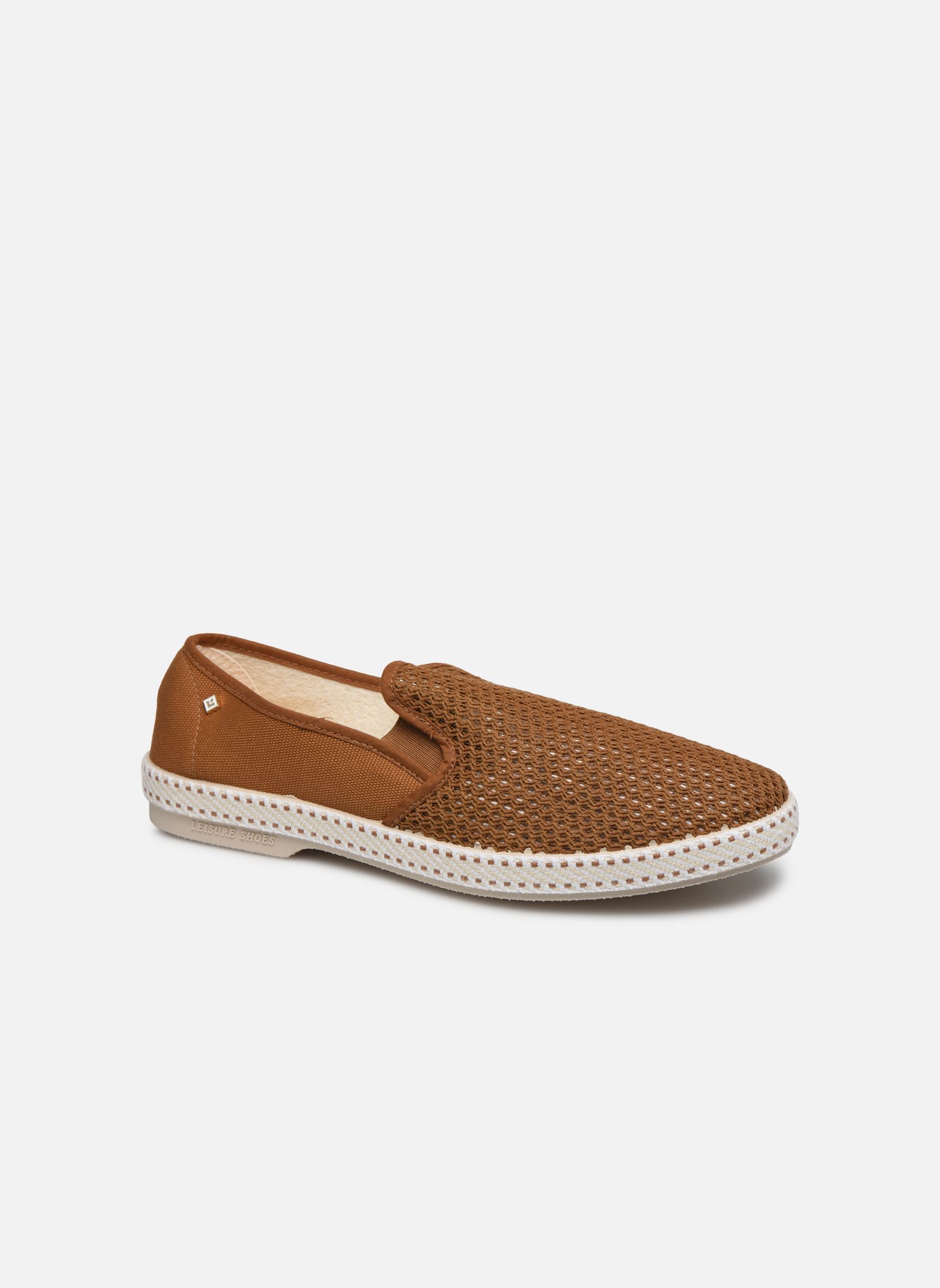 Espadrillas Classic Toile & Filet 20° uomo marrone Rivieras Espadrillas Classic Toile & Filet 20° uomo marrone MIEL