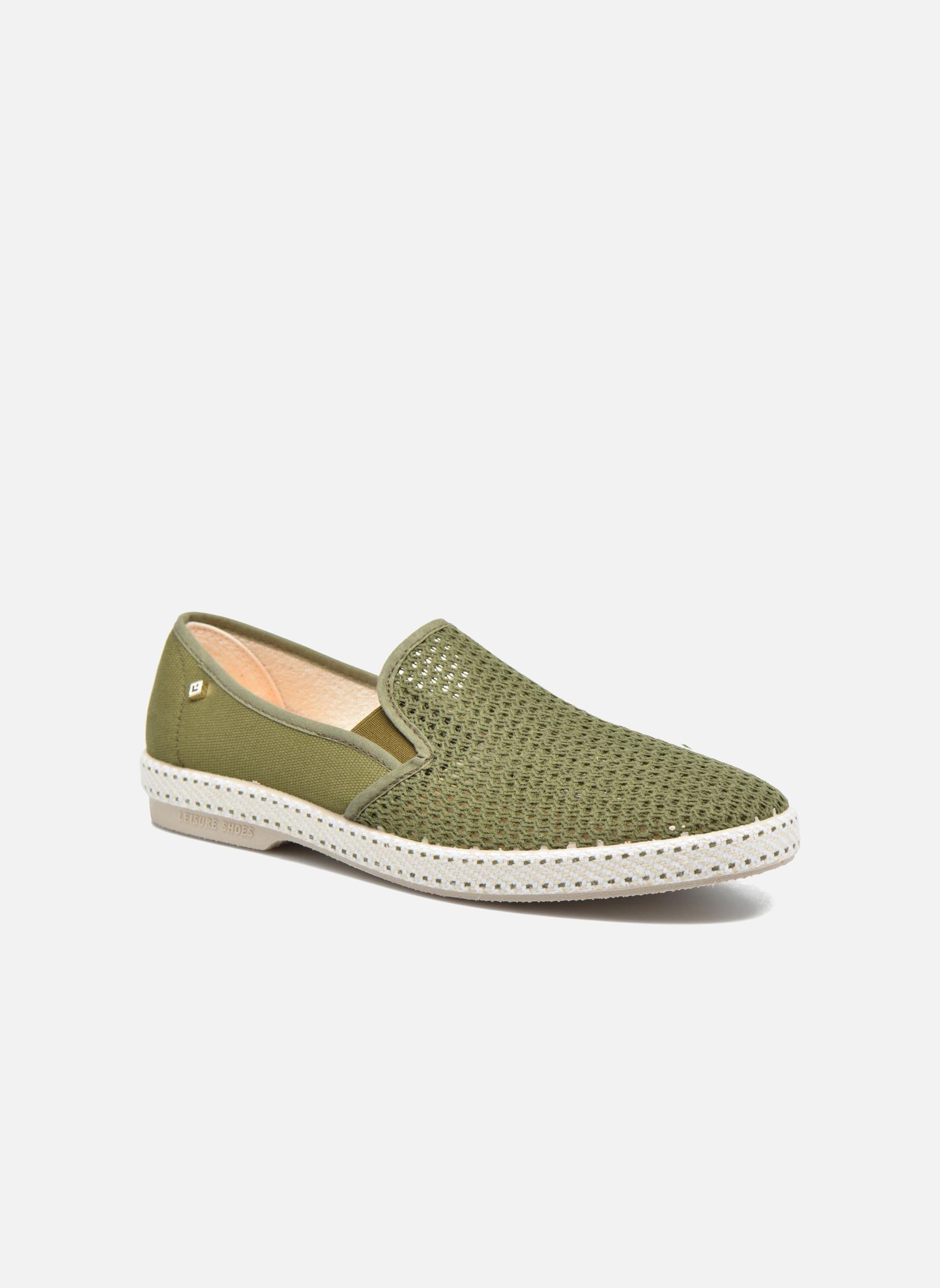 Espadrilles Classic Toile & Filet 20° homme vert Rivieras Espadrilles Classic Toile & Filet 20° homme vert KAKI