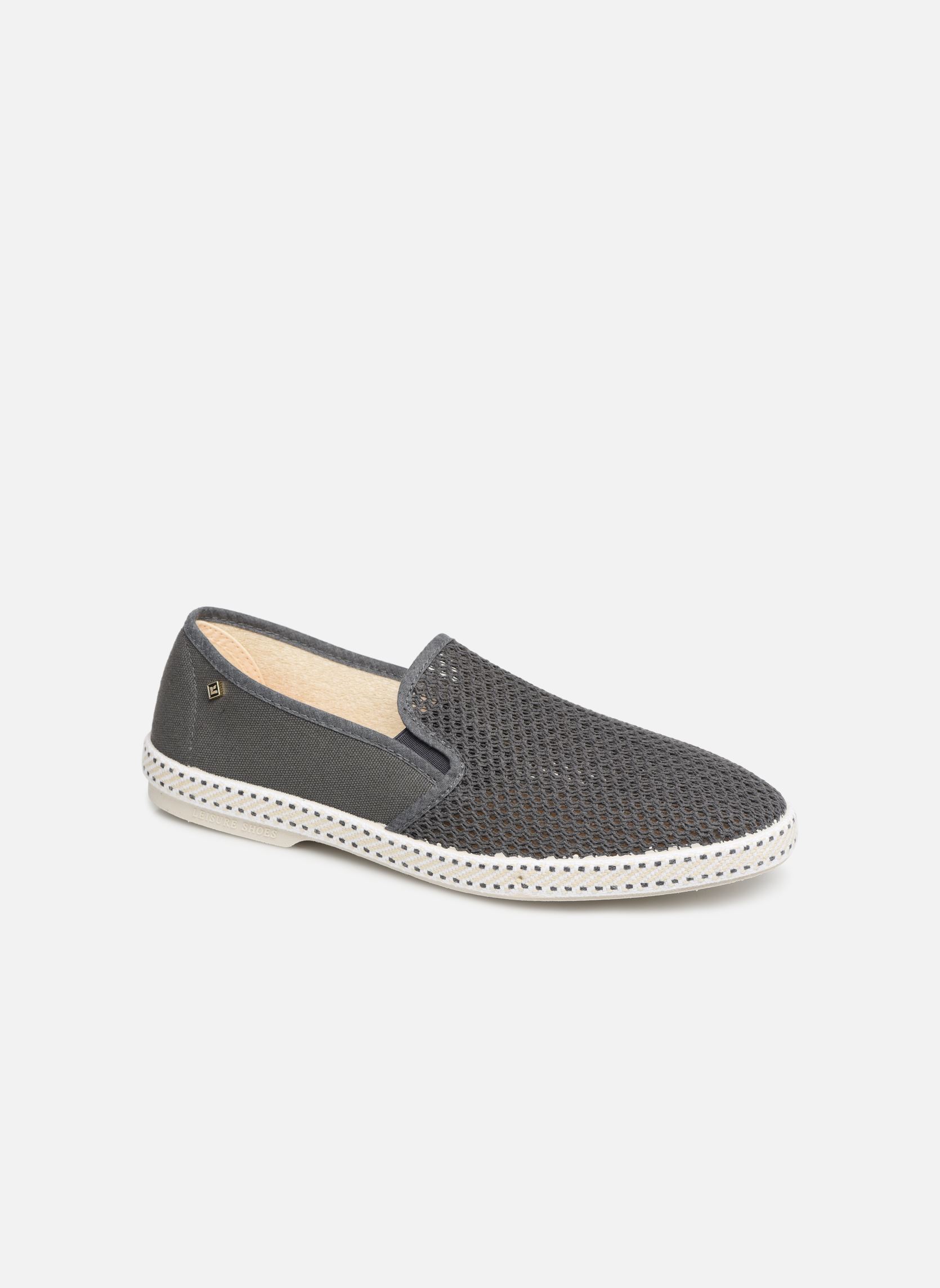 Espadrilles Classic Toile & Filet 20° herren grau Rivieras Espadrilles Classic Toile & Filet 20° herren grau ANTHRACITE