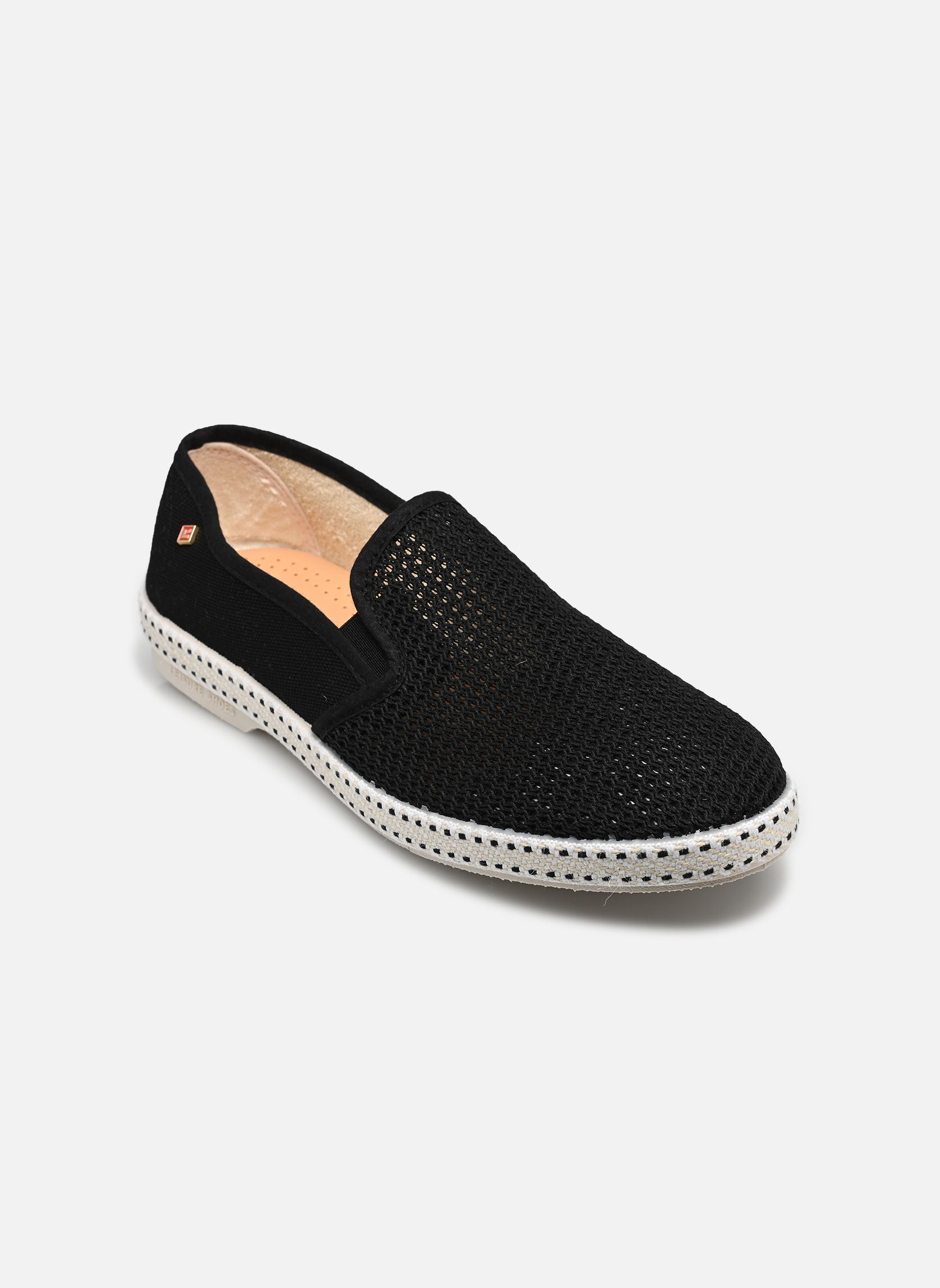 Espadrilles Classic Toile & Filet 20° homme noir Rivieras Espadrilles Classic Toile & Filet 20° homme noir NOIR