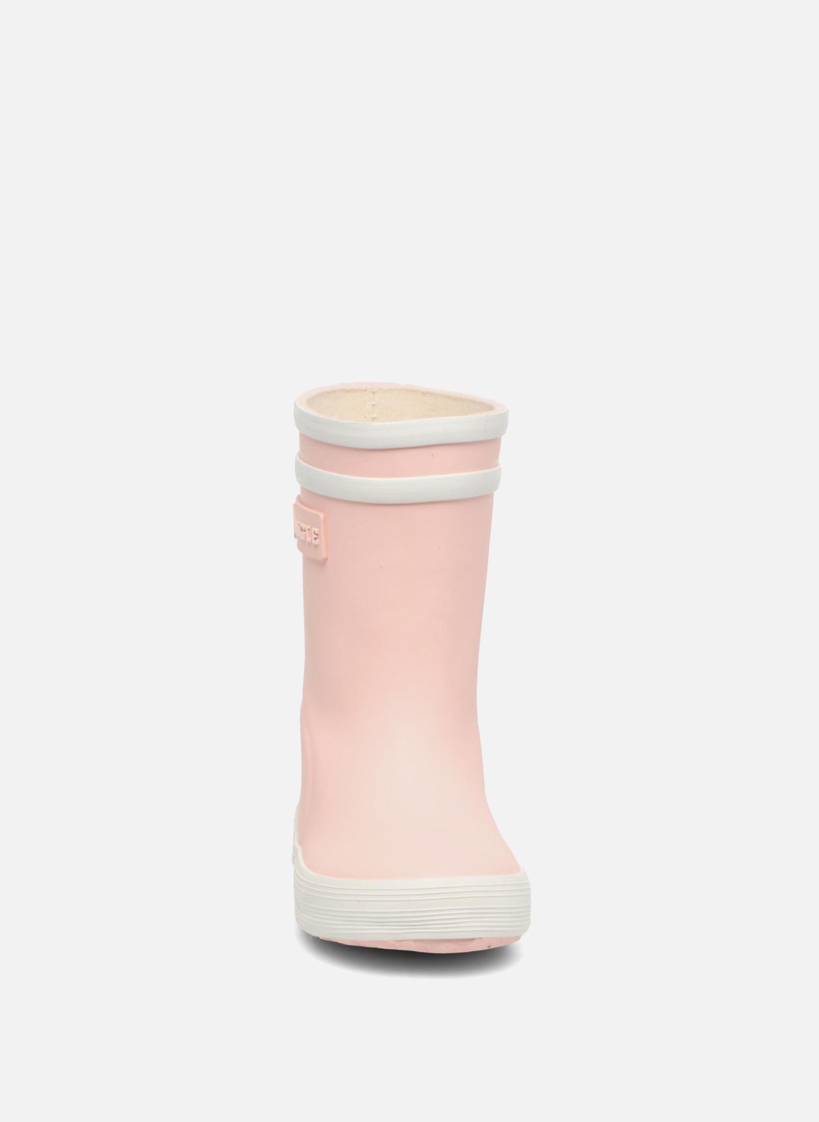 Bottes de pluie Baby Flac rose Aigle Bottes de pluie Baby Flac rose Guimauve