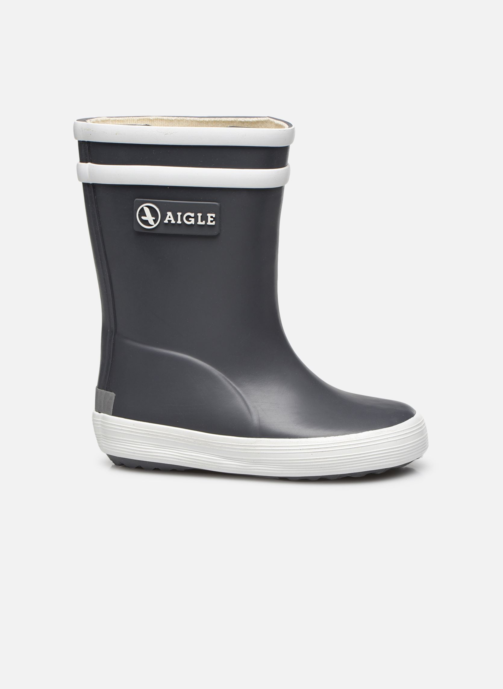 Bottes de pluie Baby Flac gris Aigle Bottes de pluie Baby Flac gris Charcoal