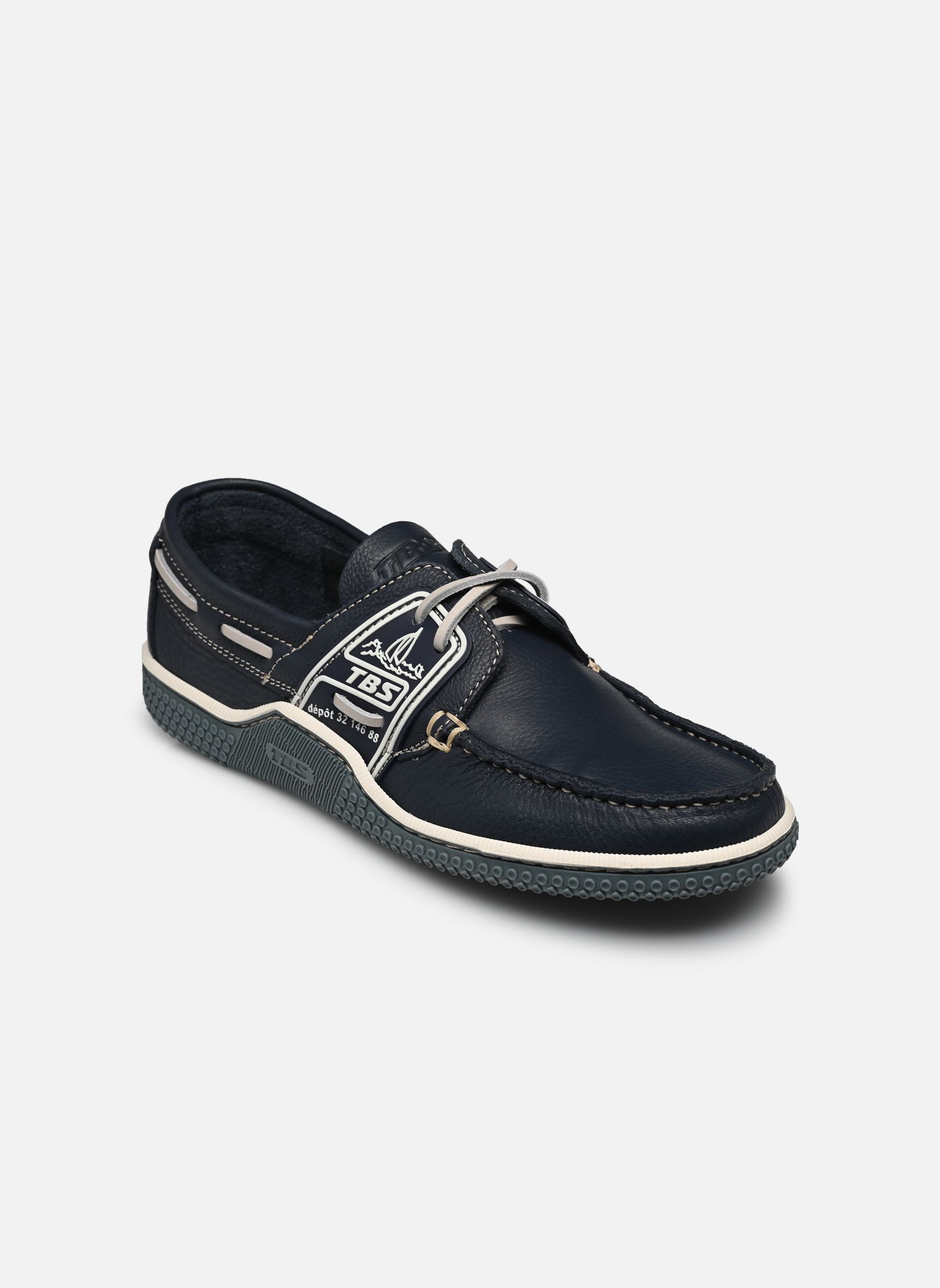 Chaussures bateaux Globek homme bleu TBS Chaussures bateaux Globek homme bleu MARINE+FCHAMBRAY