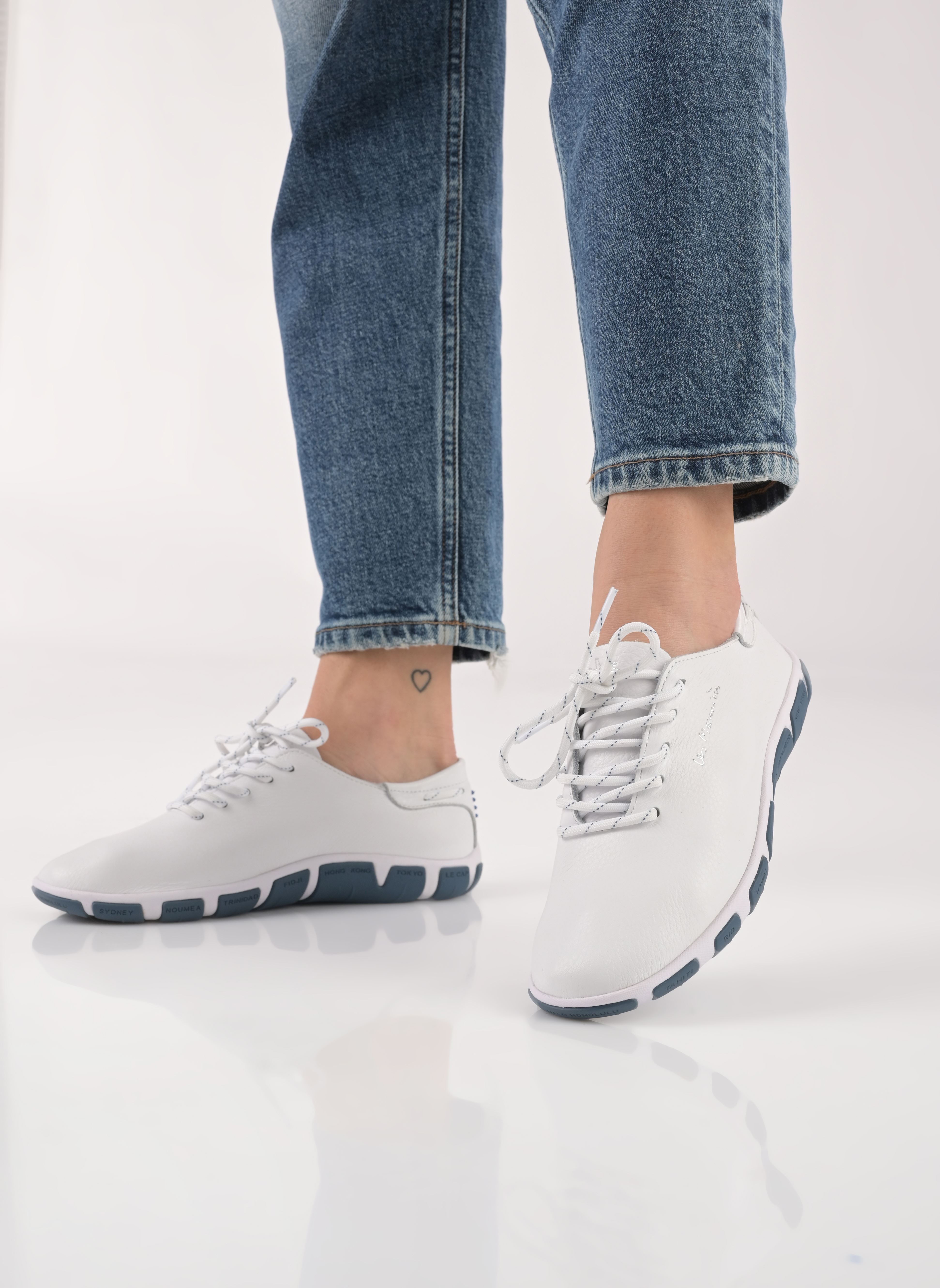 Niedrige Sneaker Jazaru damen weiß TBS Niedrige Sneaker Jazaru damen weiß EXTRA BLANC + BALTIQUE