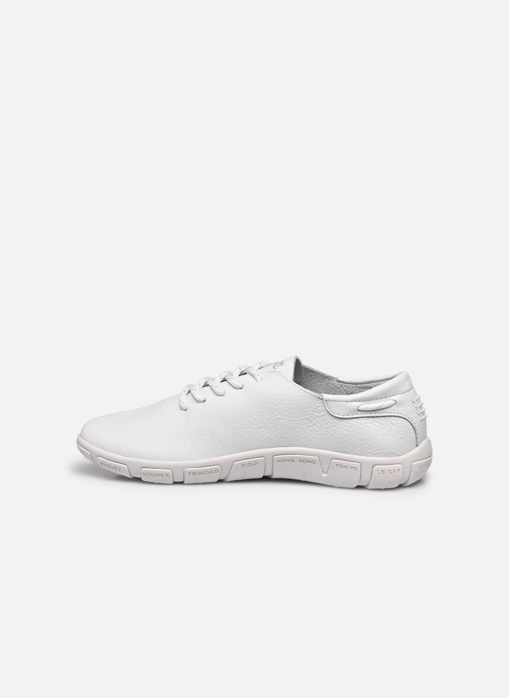 Lage sneakers Jazaru dames wit TBS Lage sneakers Jazaru dames wit EXTRA BLANC