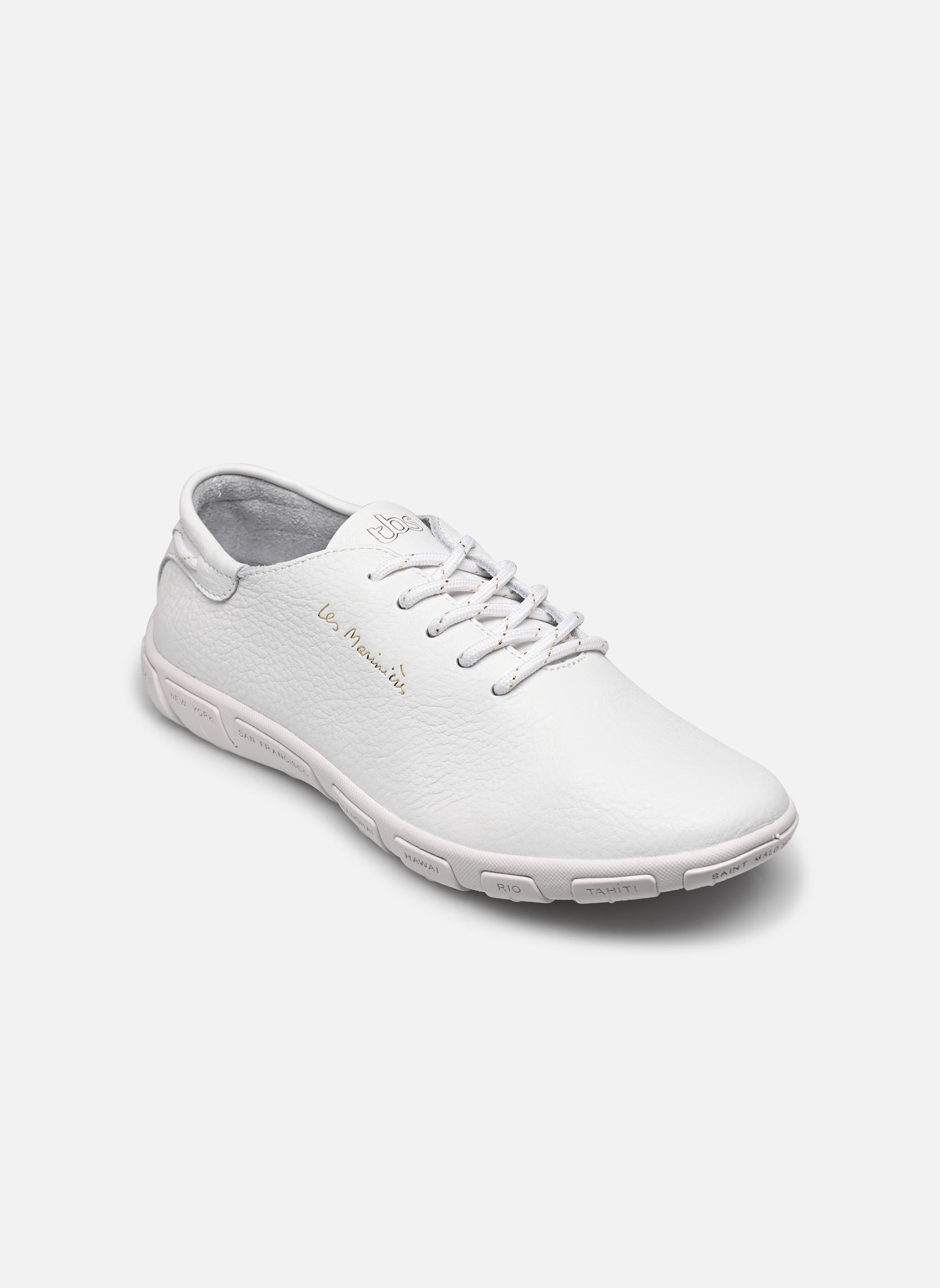Lage sneakers Jazaru dames wit TBS Lage sneakers Jazaru dames wit EXTRA BLANC