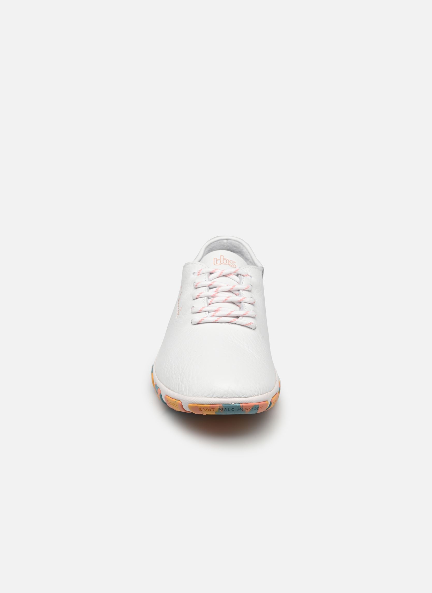 Niedrige Sneaker Jazaru damen weiß TBS Niedrige Sneaker Jazaru damen weiß EXTRA BLANC + BLUSH