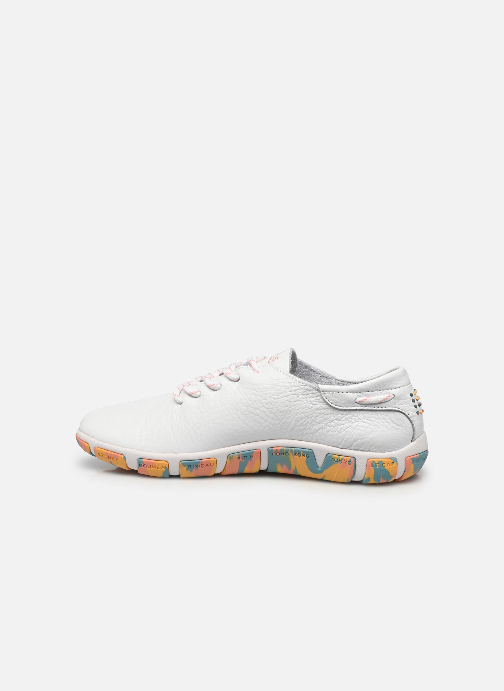 Niedrige Sneaker Jazaru damen weiß TBS Niedrige Sneaker Jazaru damen weiß EXTRA BLANC + BLUSH
