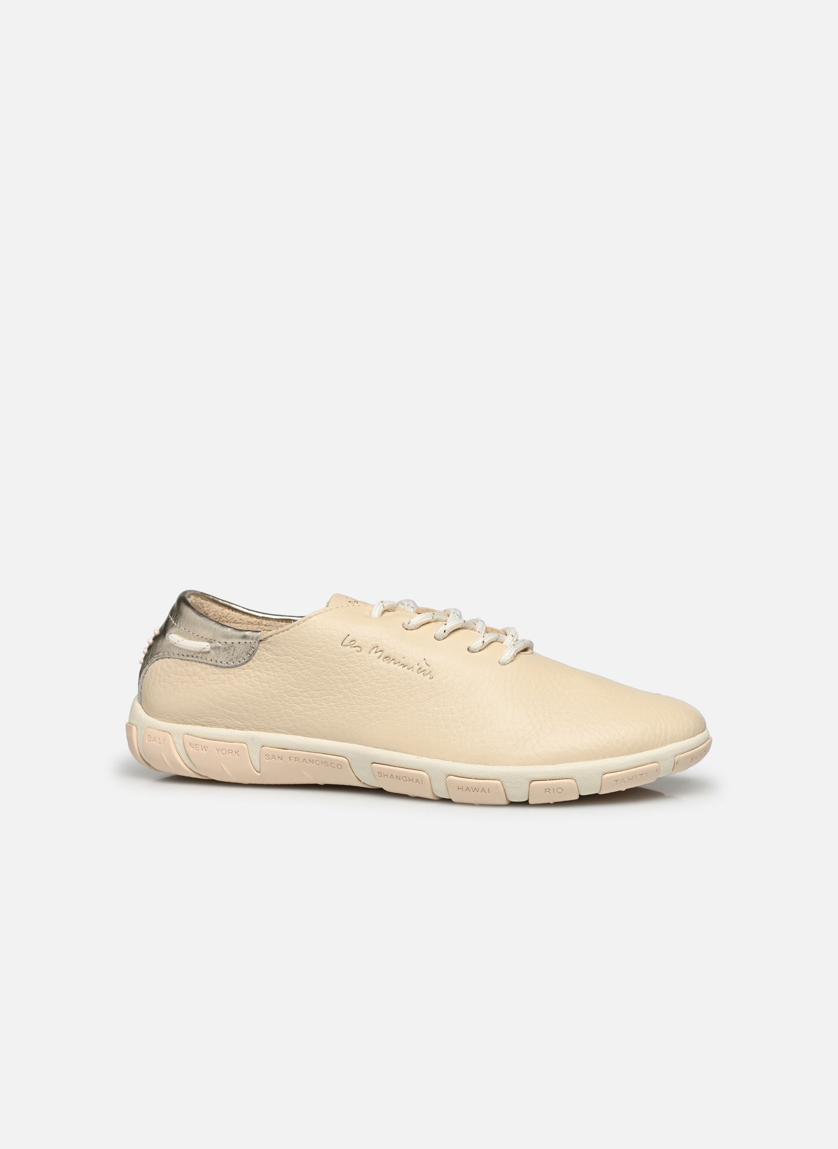 Niedrige Sneaker Jazaru damen beige TBS Niedrige Sneaker Jazaru damen beige LIN + CHAMPAGNE