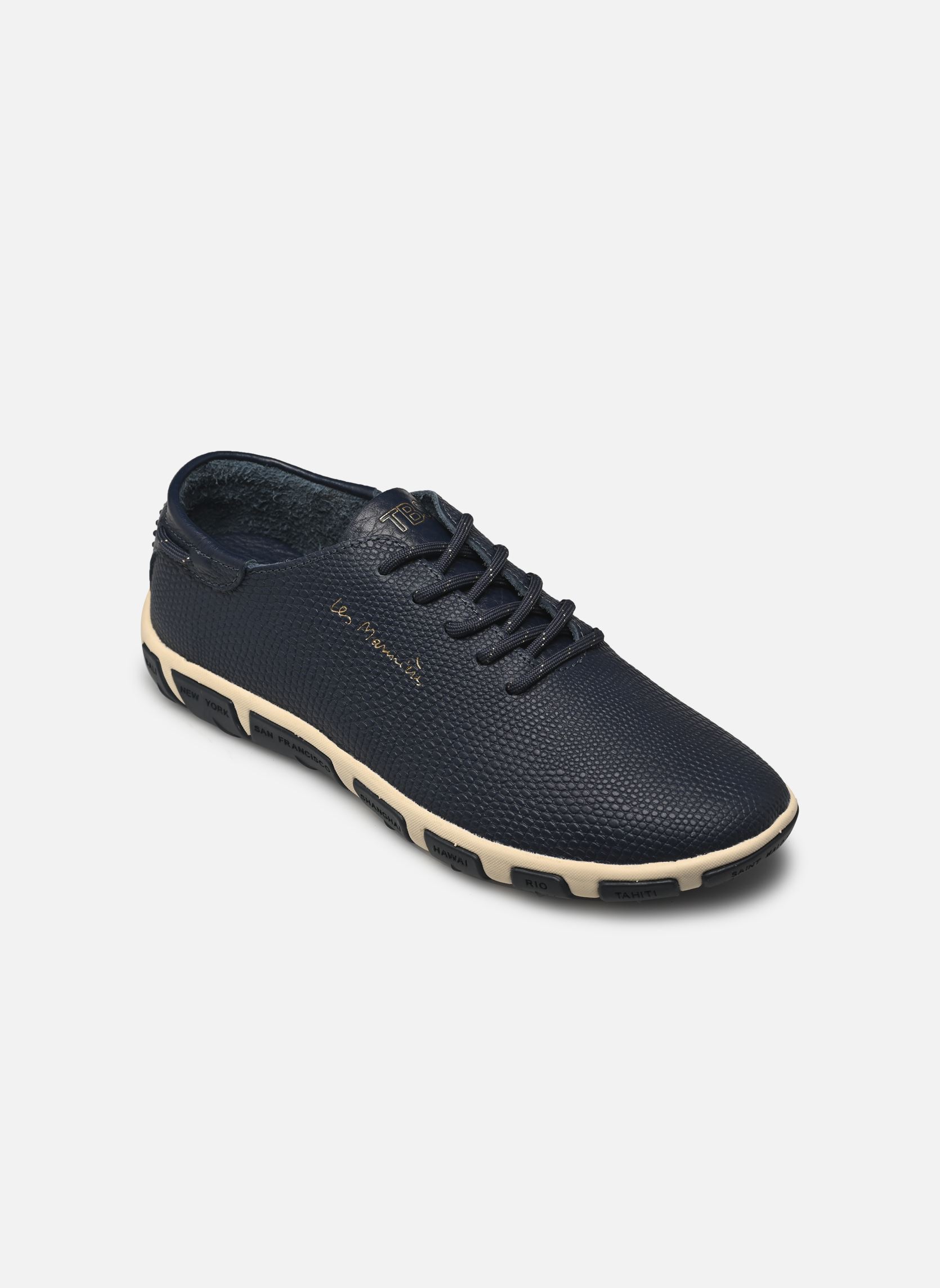 Sneakers basse Jazaru donna blu TBS Sneakers basse Jazaru donna blu PYTHON BALTIC