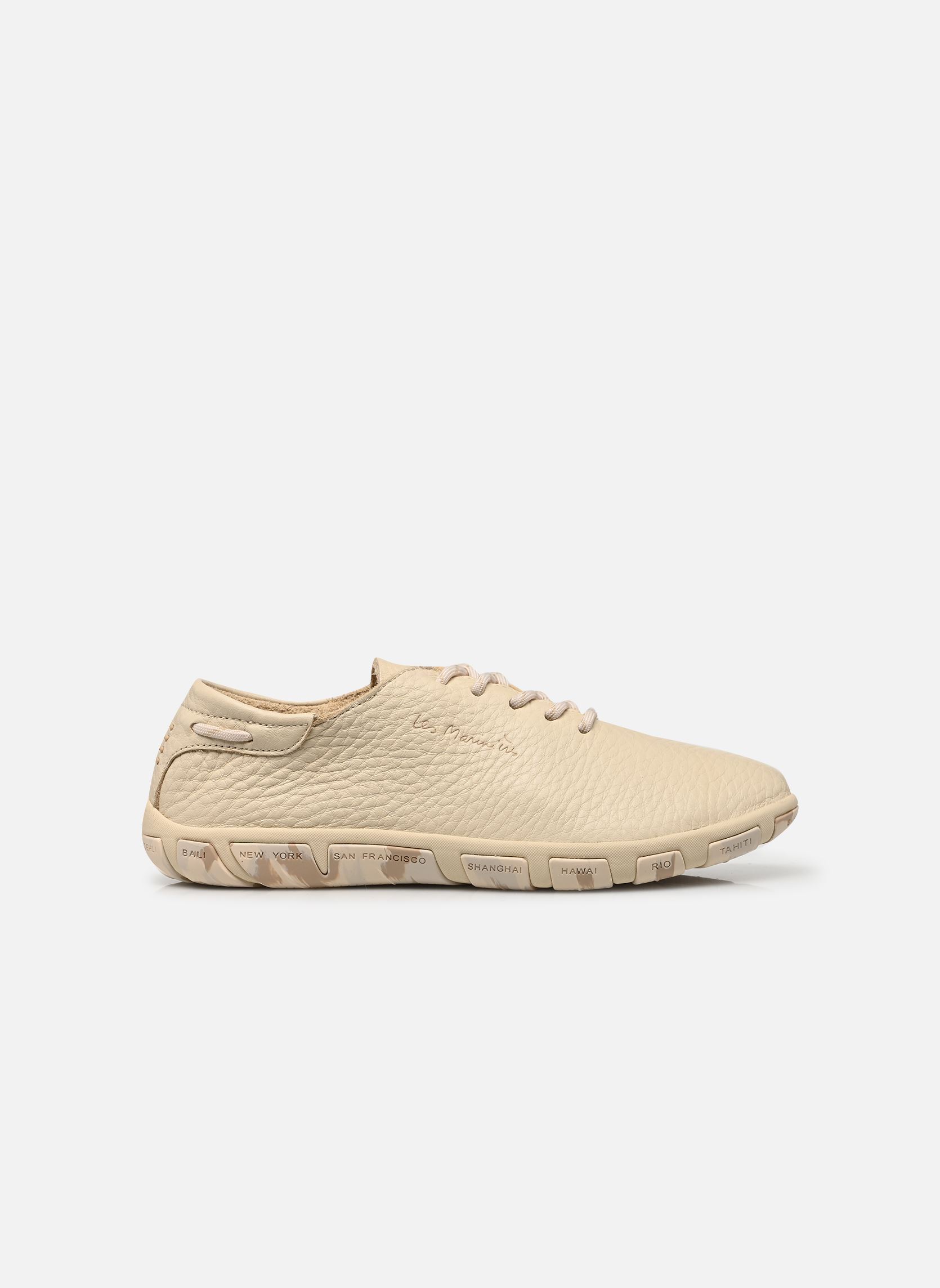 Lage sneakers Jazaru dames wit TBS Lage sneakers Jazaru dames wit ECRU CAMO