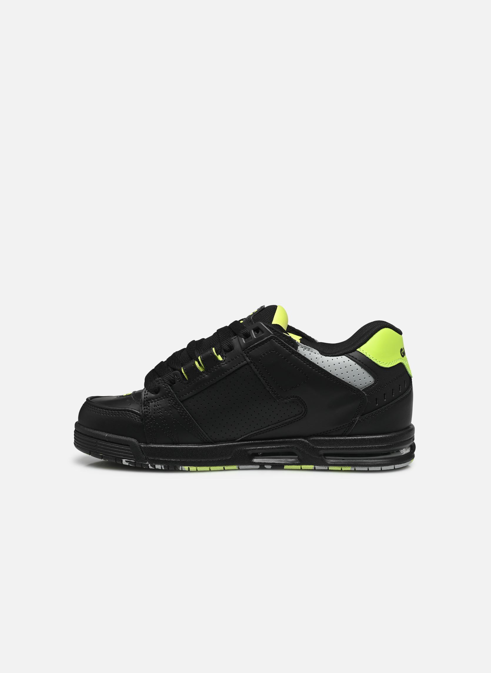 Niedrige Sneaker Sabre herren schwarz Globe Niedrige Sneaker Sabre herren schwarz Black/lime