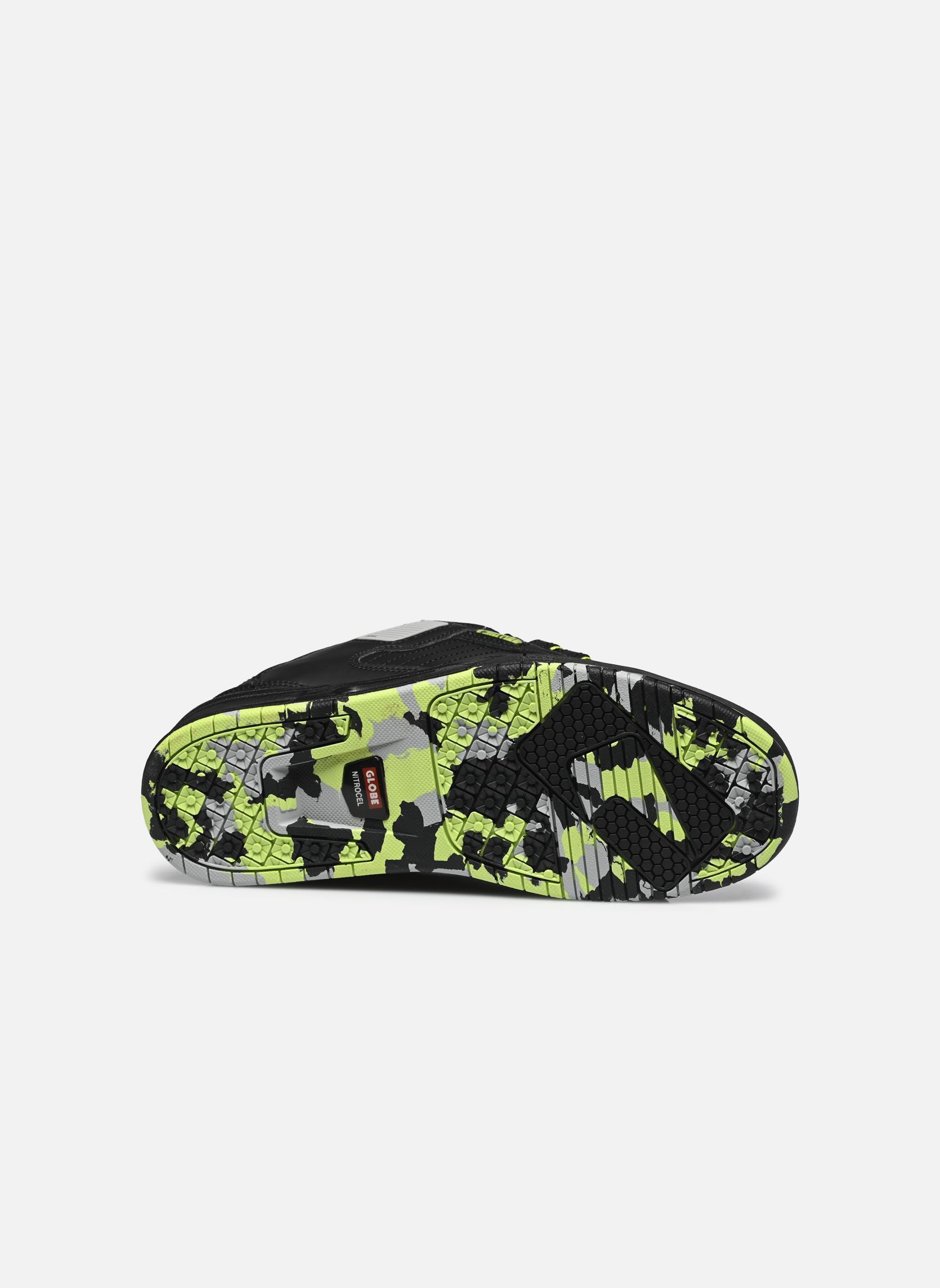 Niedrige Sneaker Sabre herren schwarz Globe Niedrige Sneaker Sabre herren schwarz Black/lime