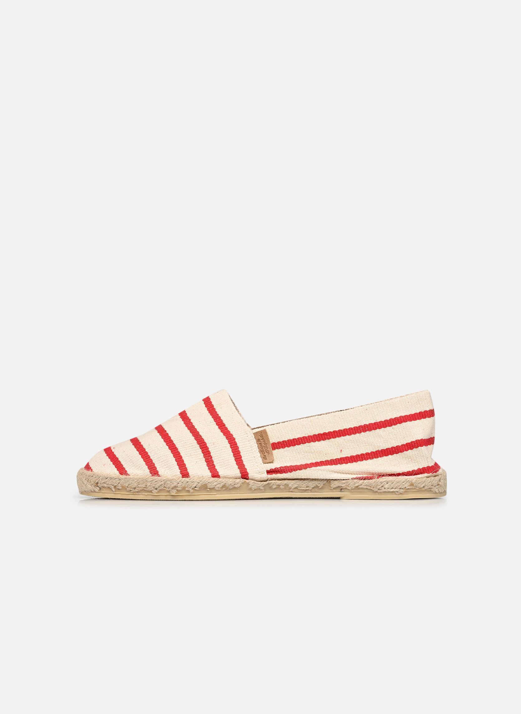 Espadrilles Sabline Rayure H herren beige La maison de l'espadrille Espadrilles Sabline Rayure H herren beige F ECRU ROUGE