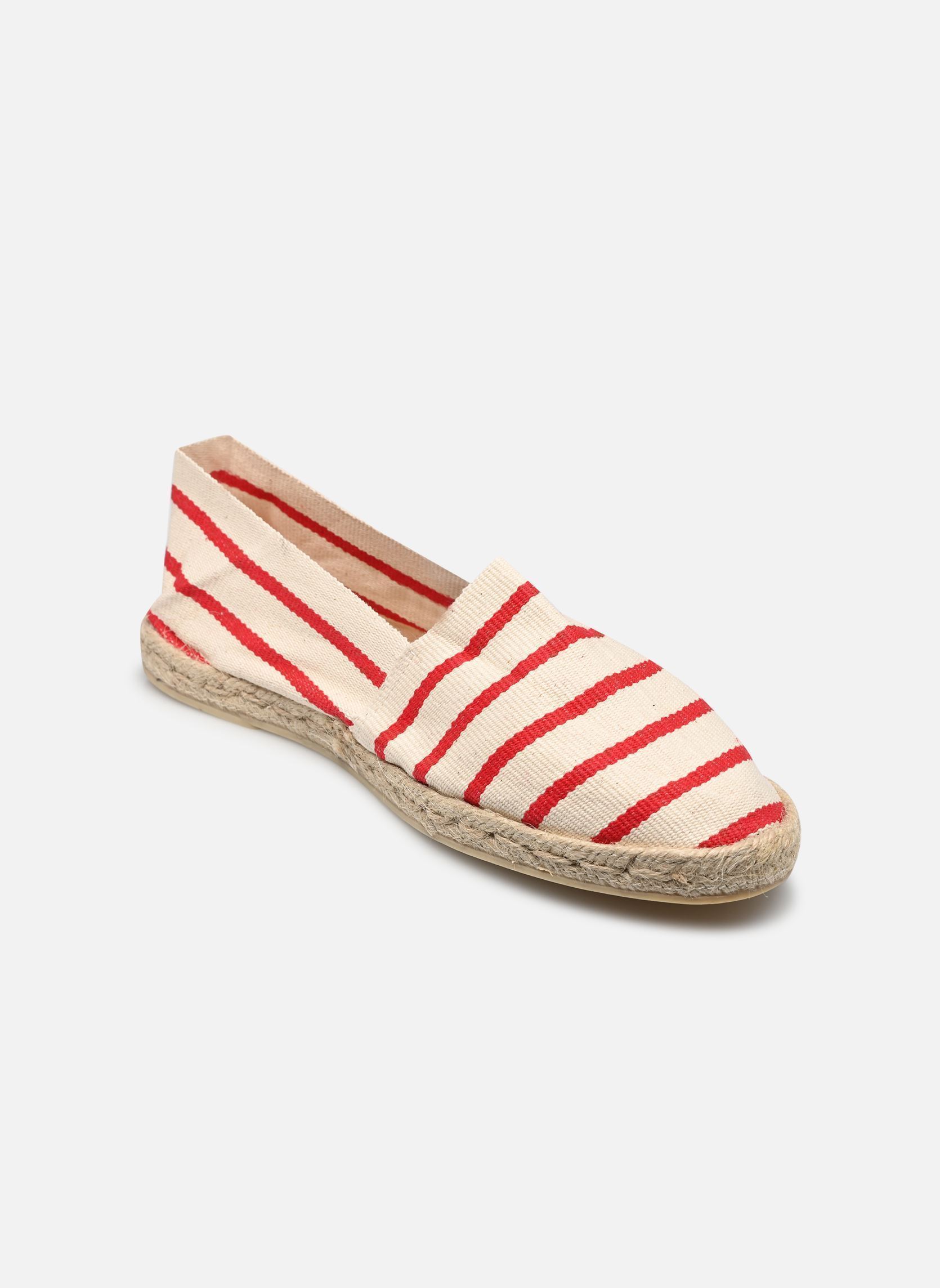Espadrilles Sabline Rayure H herren beige La maison de l'espadrille Espadrilles Sabline Rayure H herren beige F ECRU ROUGE