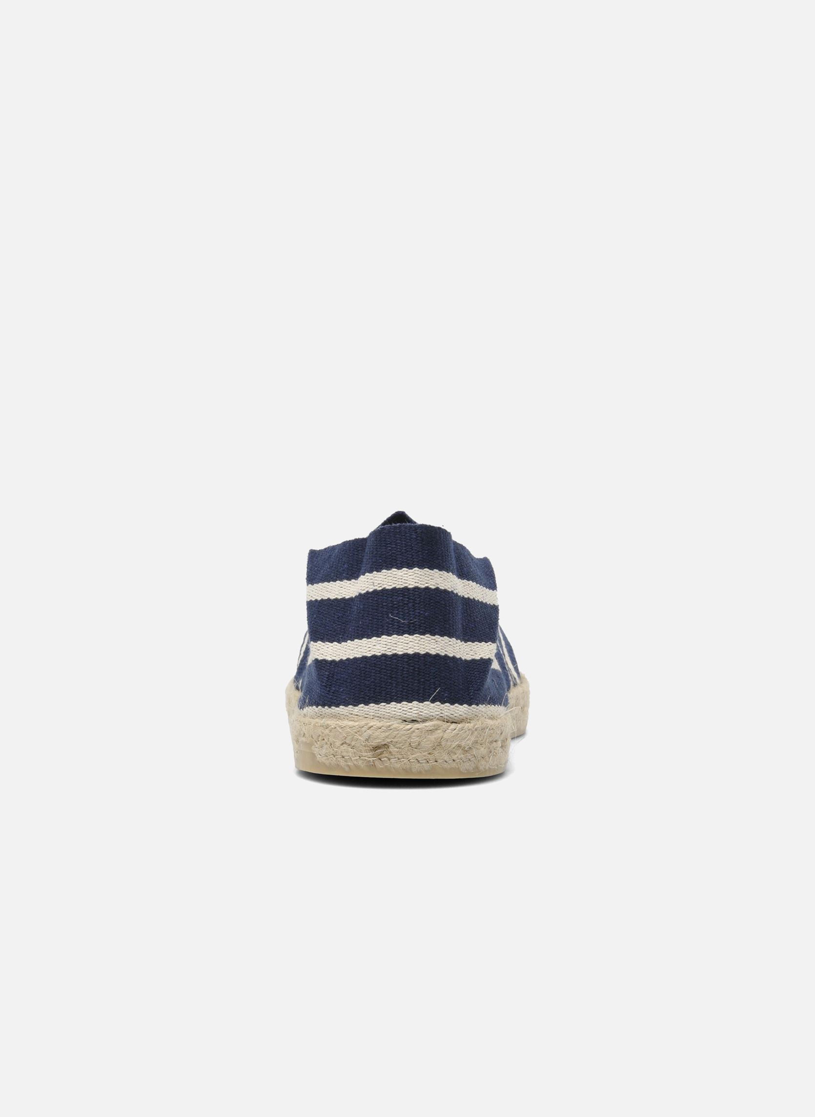Espadrilles plates Sabline Rayure F femme bleu La maison de l'espadrille Espadrilles plates Sabline Rayure F femme bleu MARIN