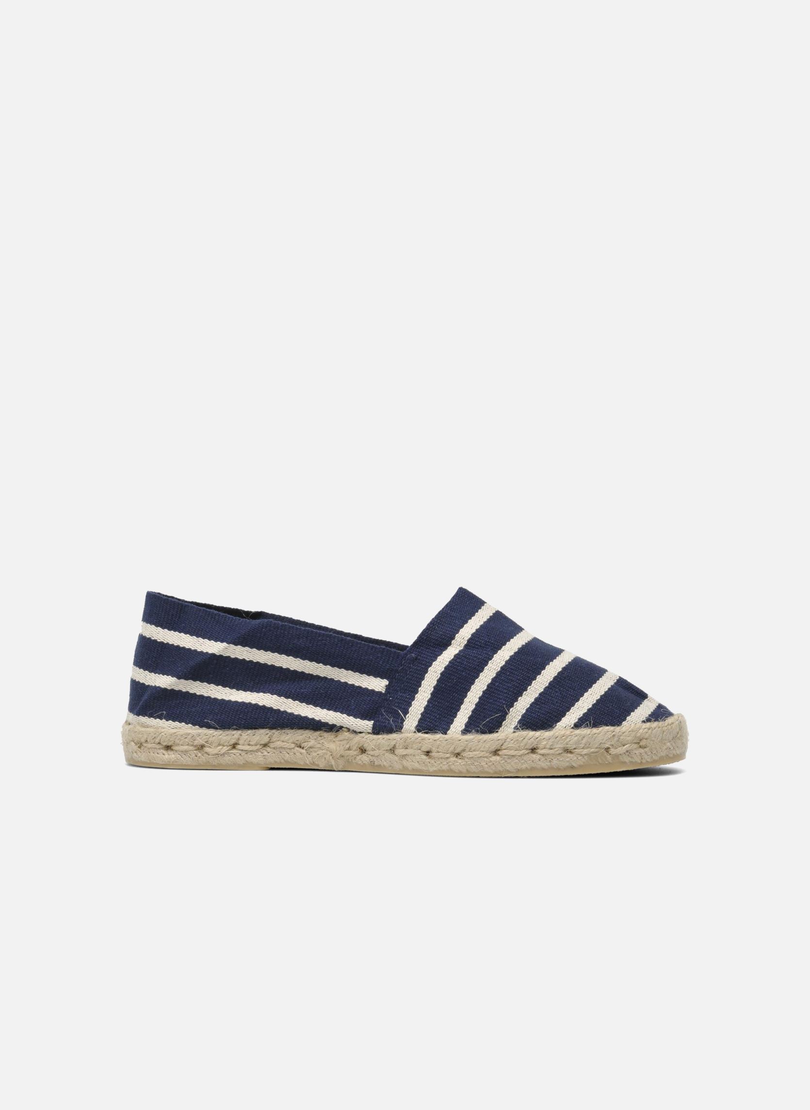Espadrilles plates Sabline Rayure F femme bleu La maison de l'espadrille Espadrilles plates Sabline Rayure F femme bleu MARIN