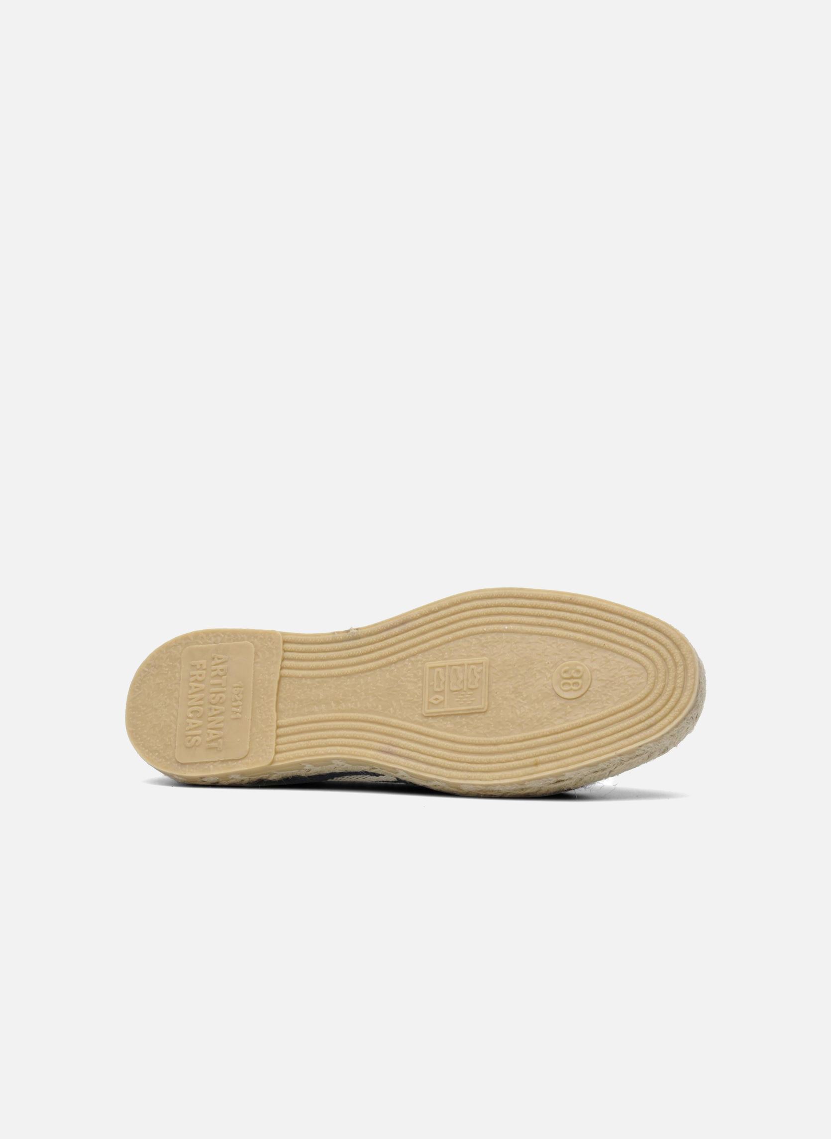 Espadrilles plates Sabline Rayure F femme bleu La maison de l'espadrille Espadrilles plates Sabline Rayure F femme bleu MARIN