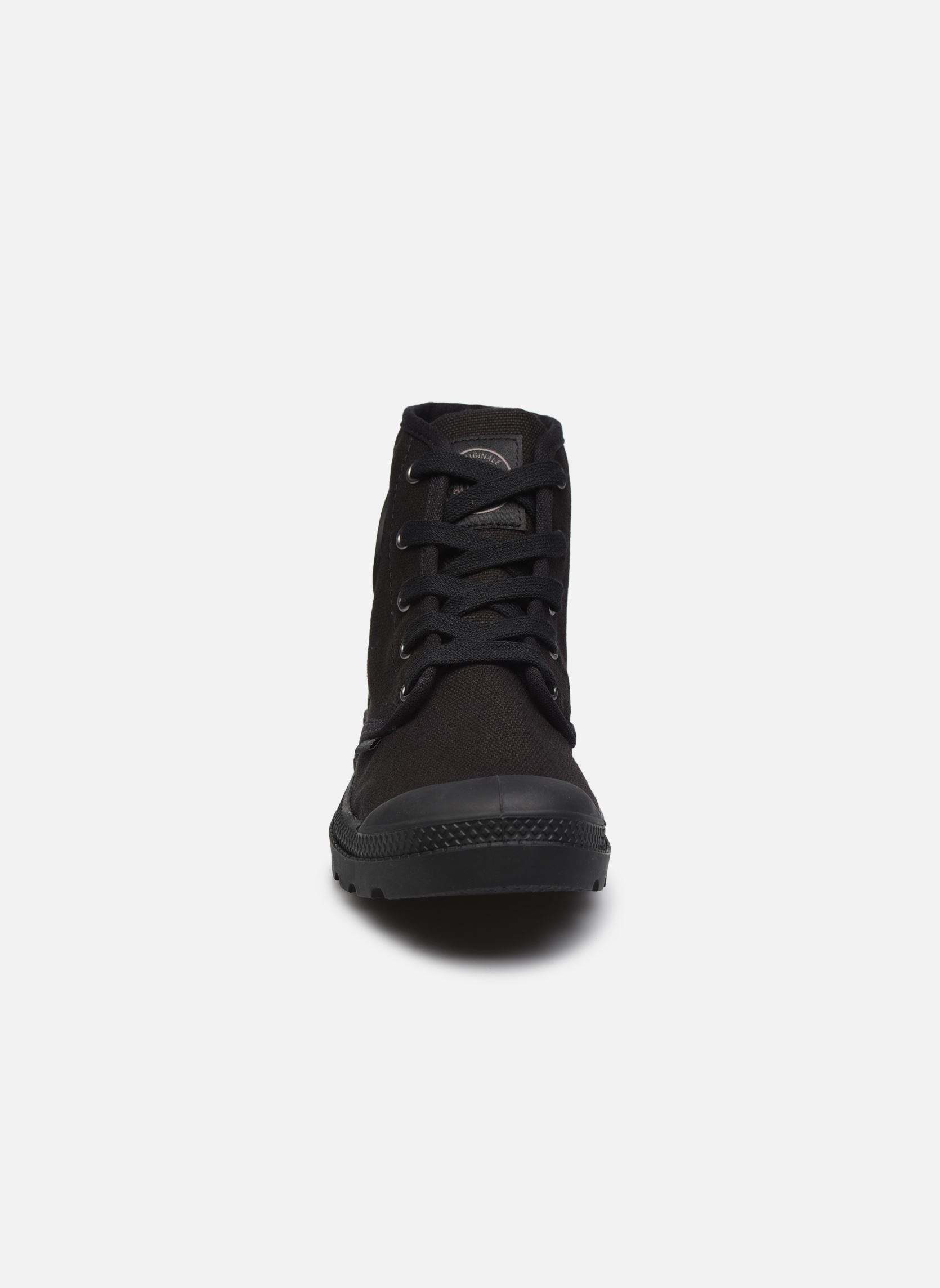 Bottines à lacets Pampa hi w femme noir Palladium Bottines à lacets Pampa hi w femme noir BLACK 1