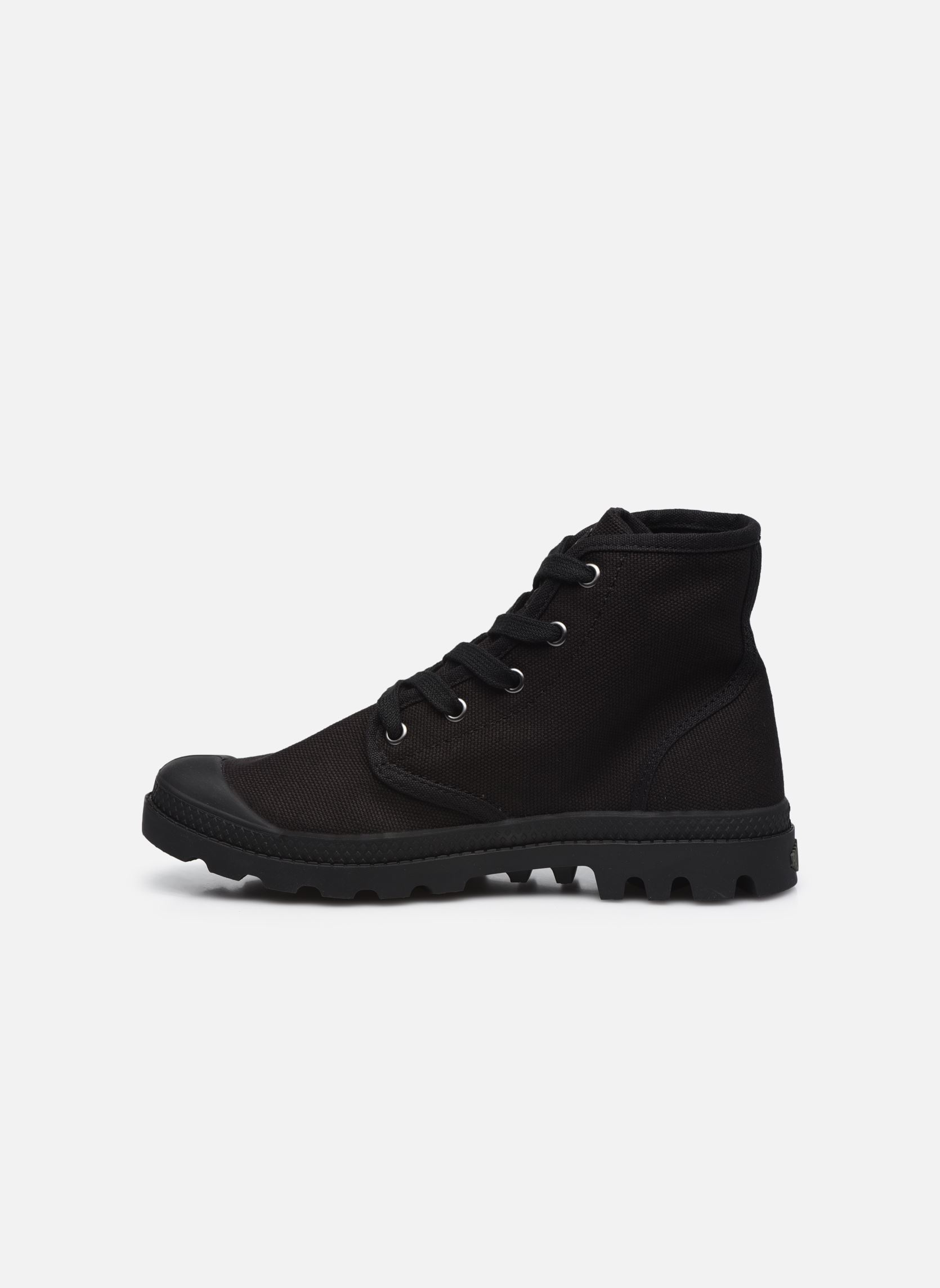 Bottines à lacets Pampa hi w femme noir Palladium Bottines à lacets Pampa hi w femme noir BLACK 1
