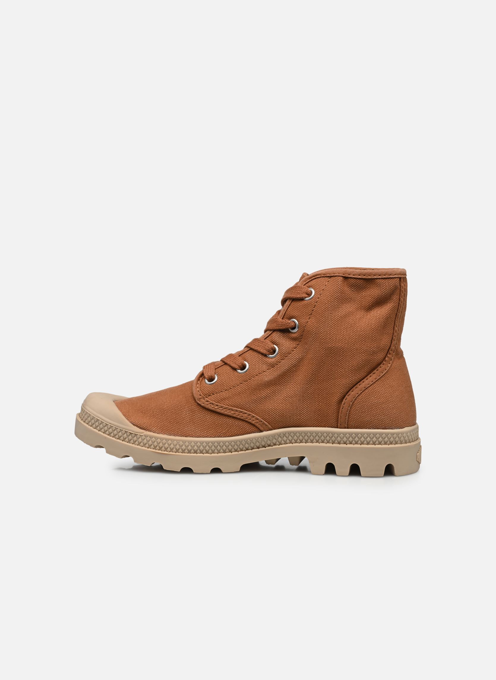Geschnürte Stiefeletten Pampa hi w damen braun Palladium Geschnürte Stiefeletten Pampa hi w damen braun PERU ARCHIVE