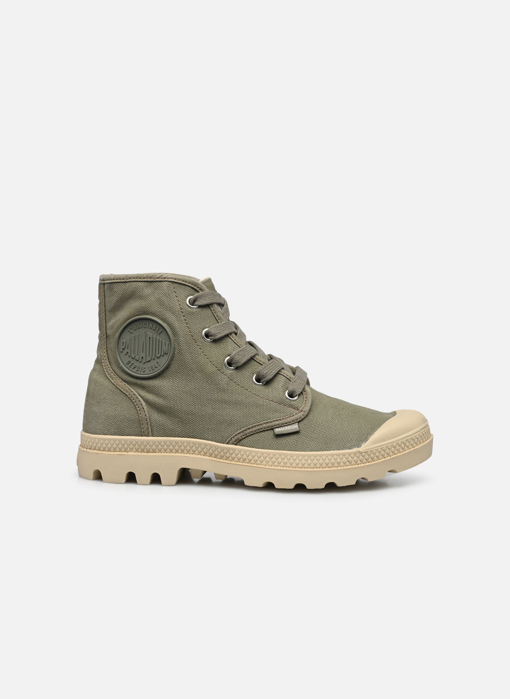 Veterlaarsjes Pampa hi w dames groen Palladium Veterlaarsjes Pampa hi w dames groen VETIVER