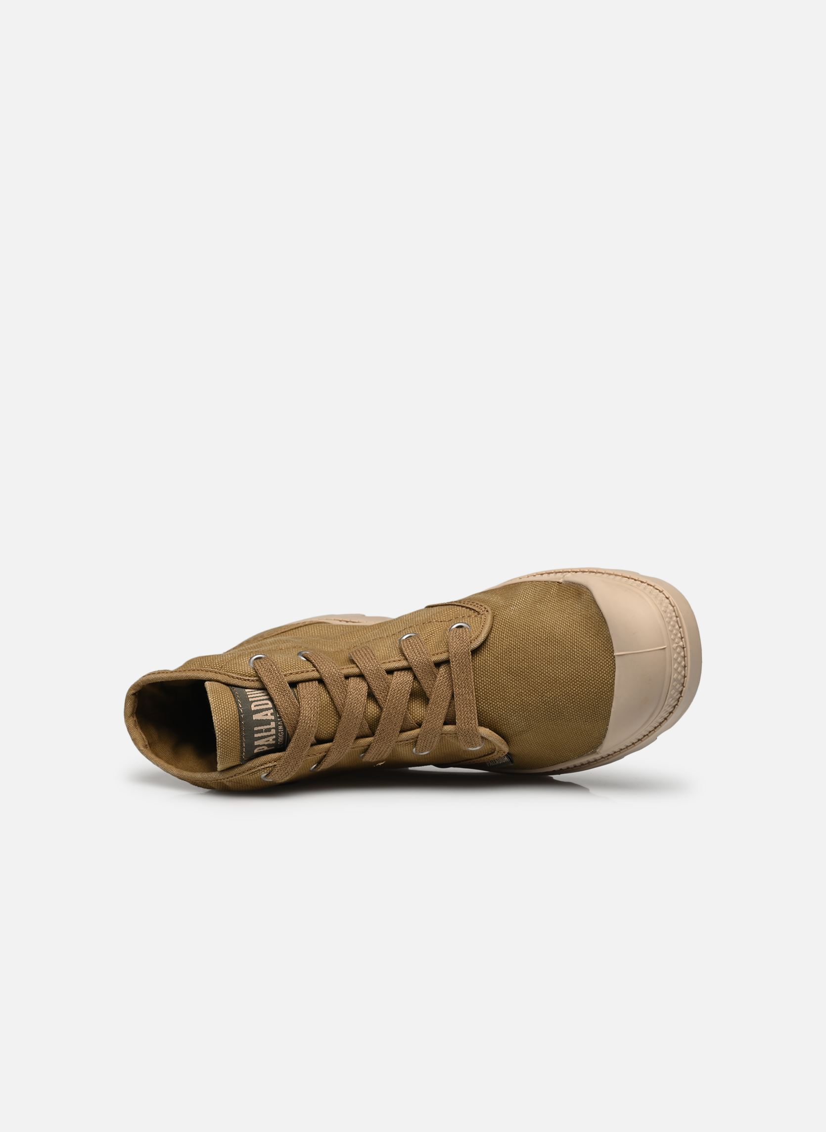 Bottines à lacets Pampa hi w femme beige Palladium Bottines à lacets Pampa hi w femme beige OLIVE/WARMSAND