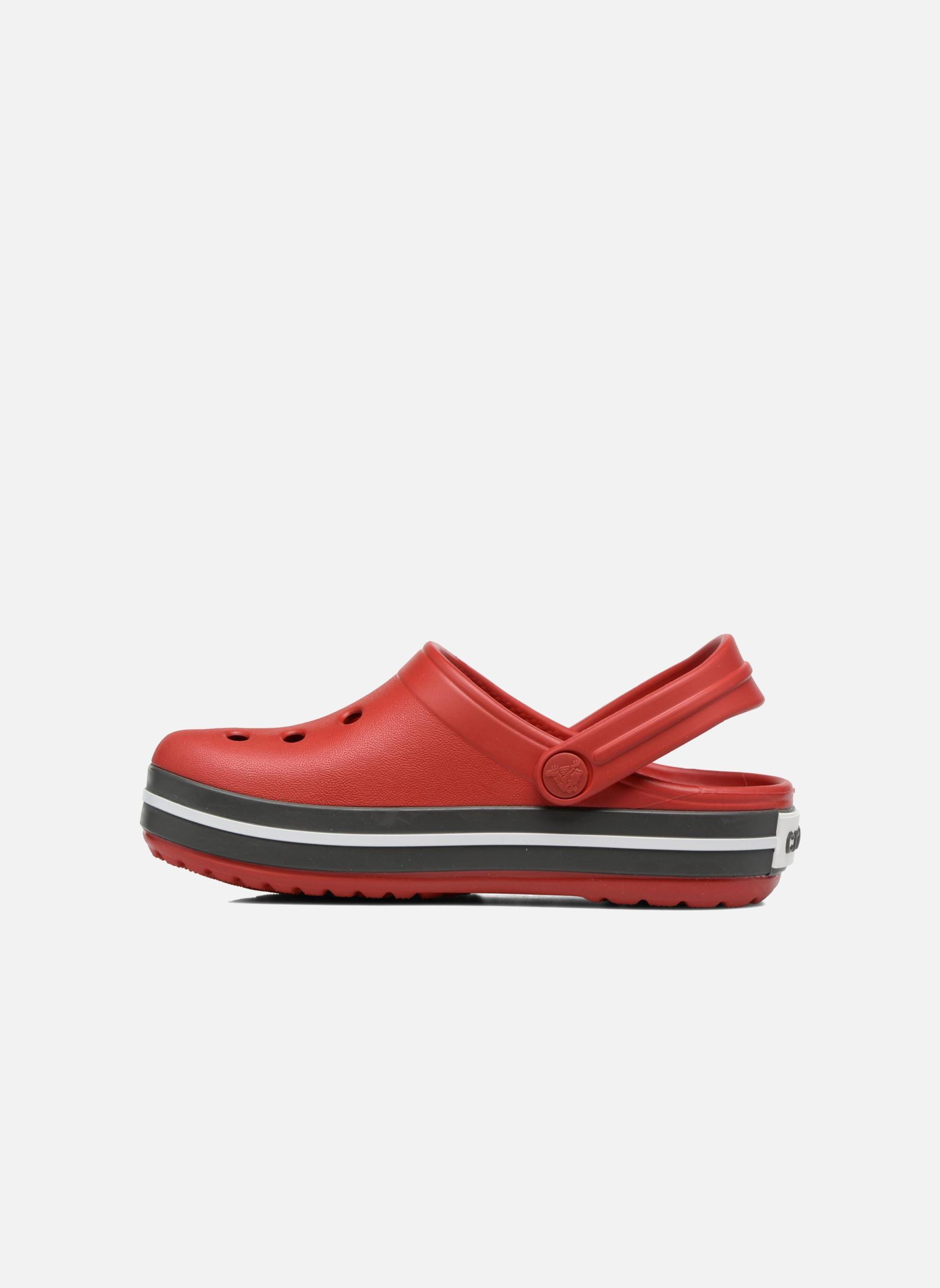 Chanclas y sandalias de baño Crocband Clog K rojo Crocs Chanclas y sandalias de baño Crocband Clog K rojo Pepper/Graphite