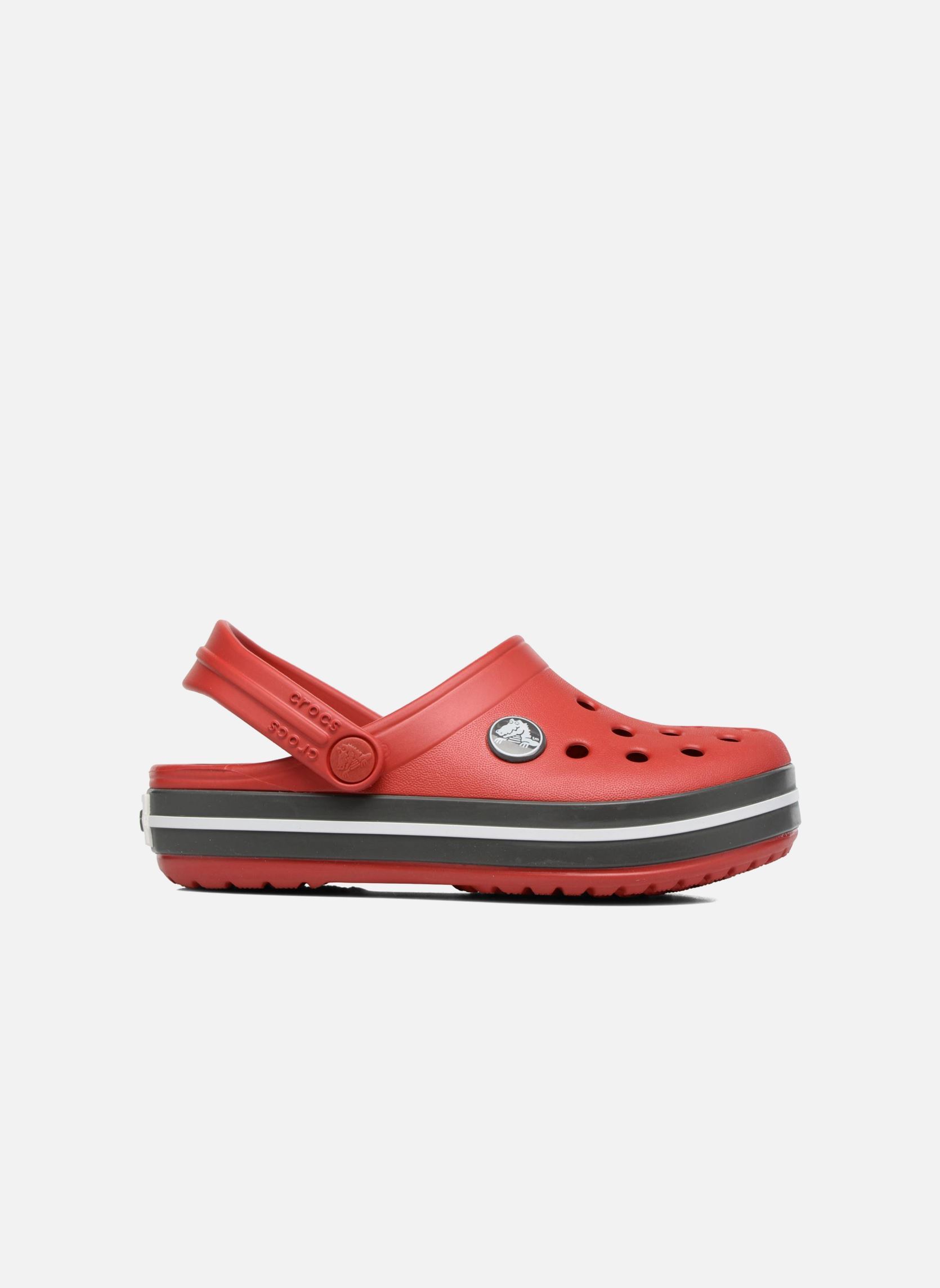 Chanclas y sandalias de baño Crocband Clog K rojo Crocs Chanclas y sandalias de baño Crocband Clog K rojo Pepper/Graphite