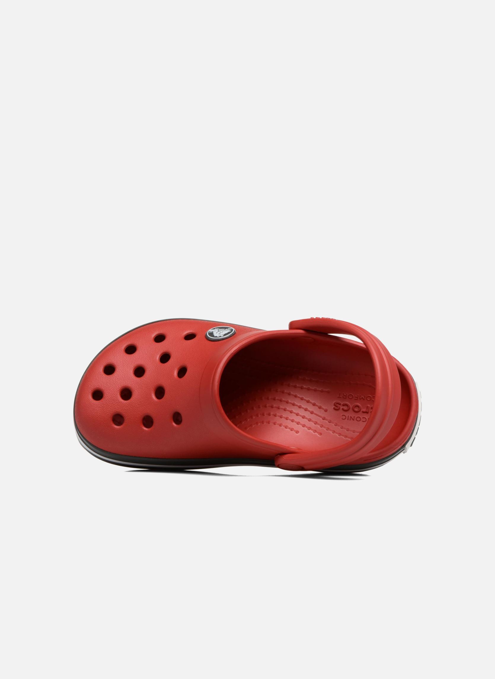 Chanclas y sandalias de baño Crocband Clog K rojo Crocs Chanclas y sandalias de baño Crocband Clog K rojo Pepper/Graphite