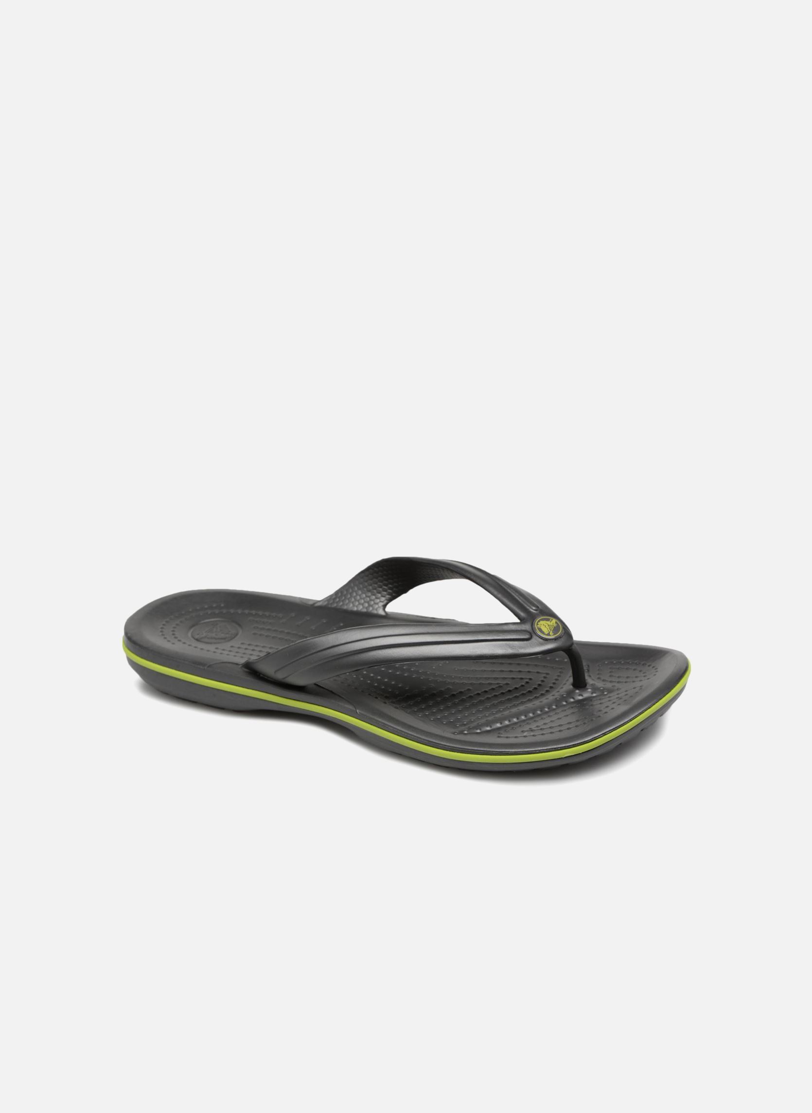 Infradito Crocband Flip M uomo grigio Crocs Infradito Crocband Flip M uomo grigio Graphite Volt Green