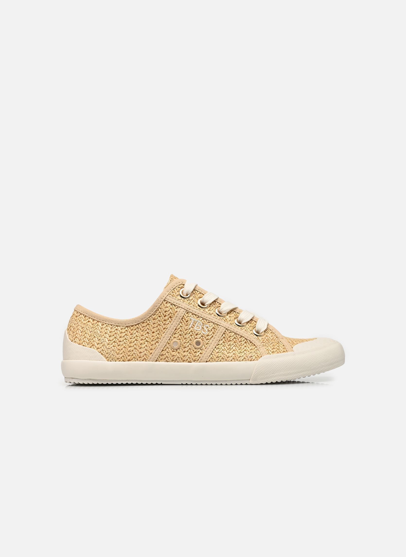 Sneakers Opiace dames beige TBS Sneakers Opiace dames beige BEIGE RAPHIA