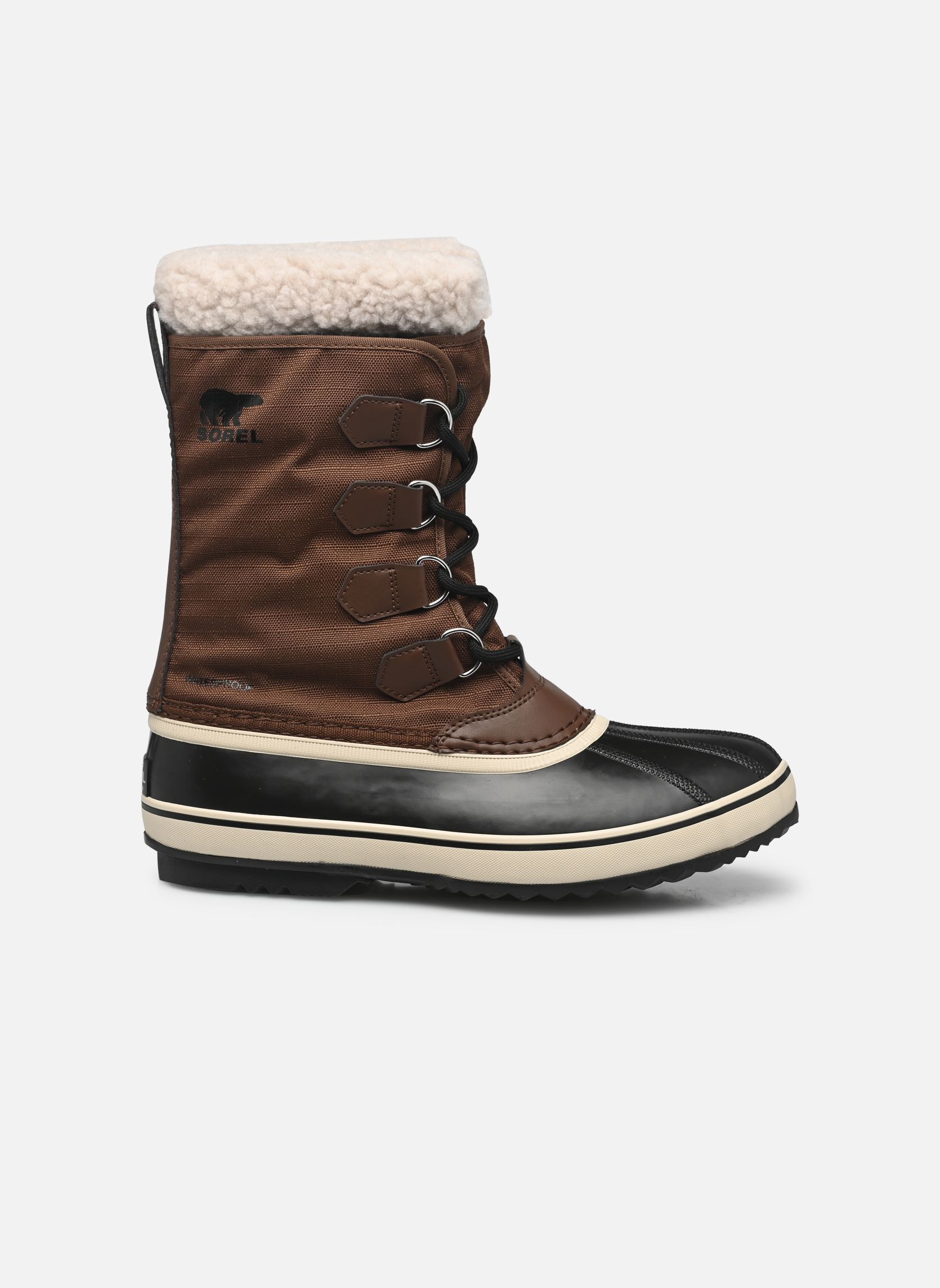 Bottes de neige 1964 PAC NYLON WATERPROOF homme marron Sorel Bottes de neige 1964 PAC NYLON WATERPROOF homme marron Tobacco, Black