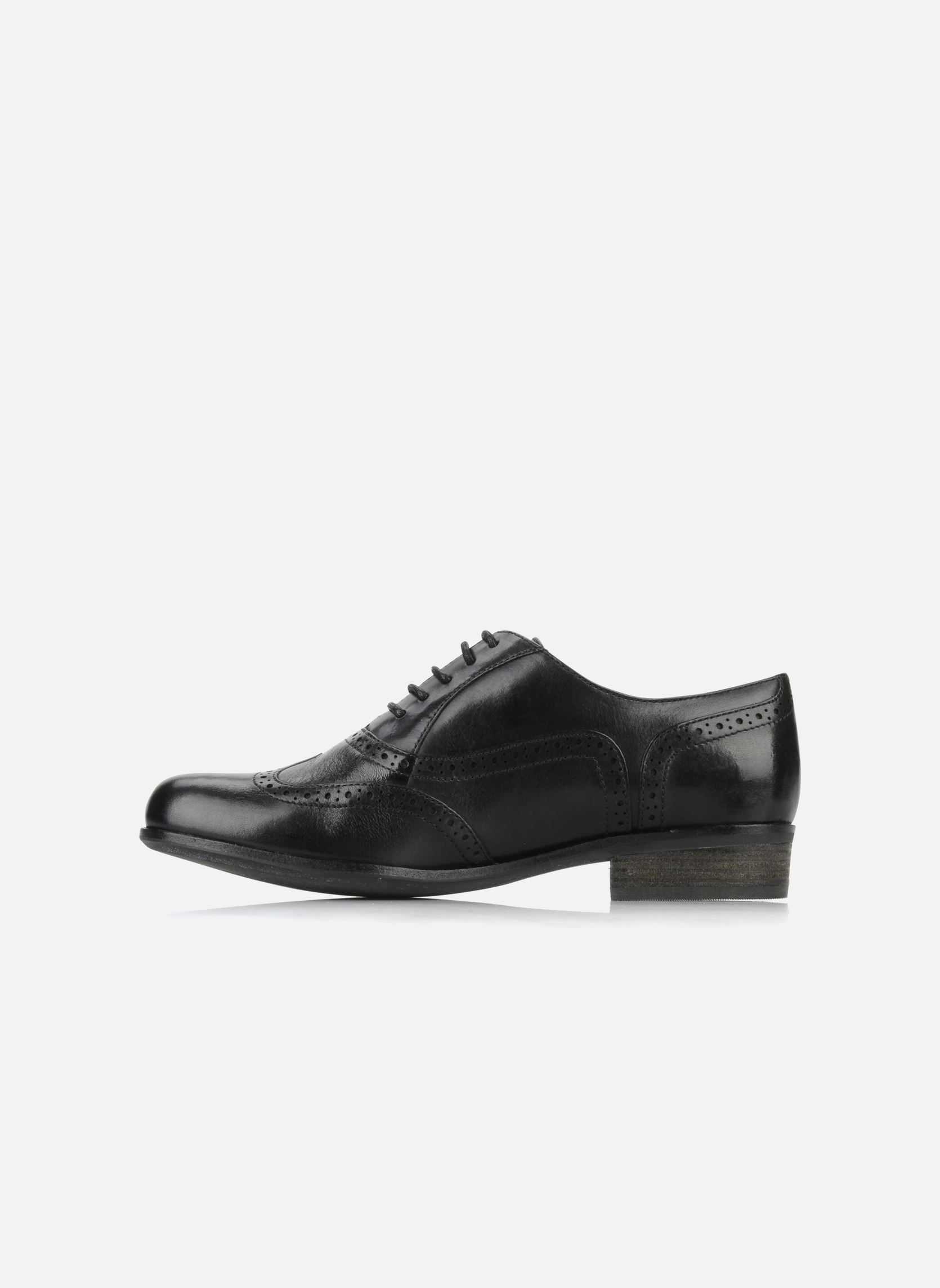 Richelieus-Schuhe Hamble Oak damen schwarz Clarks Richelieus-Schuhe Hamble Oak damen schwarz BLACK LEATHER