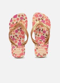 Tongs Kids flores fille or et bronze Havaianas Tongs Kids flores fille or et bronze Beige/Golden