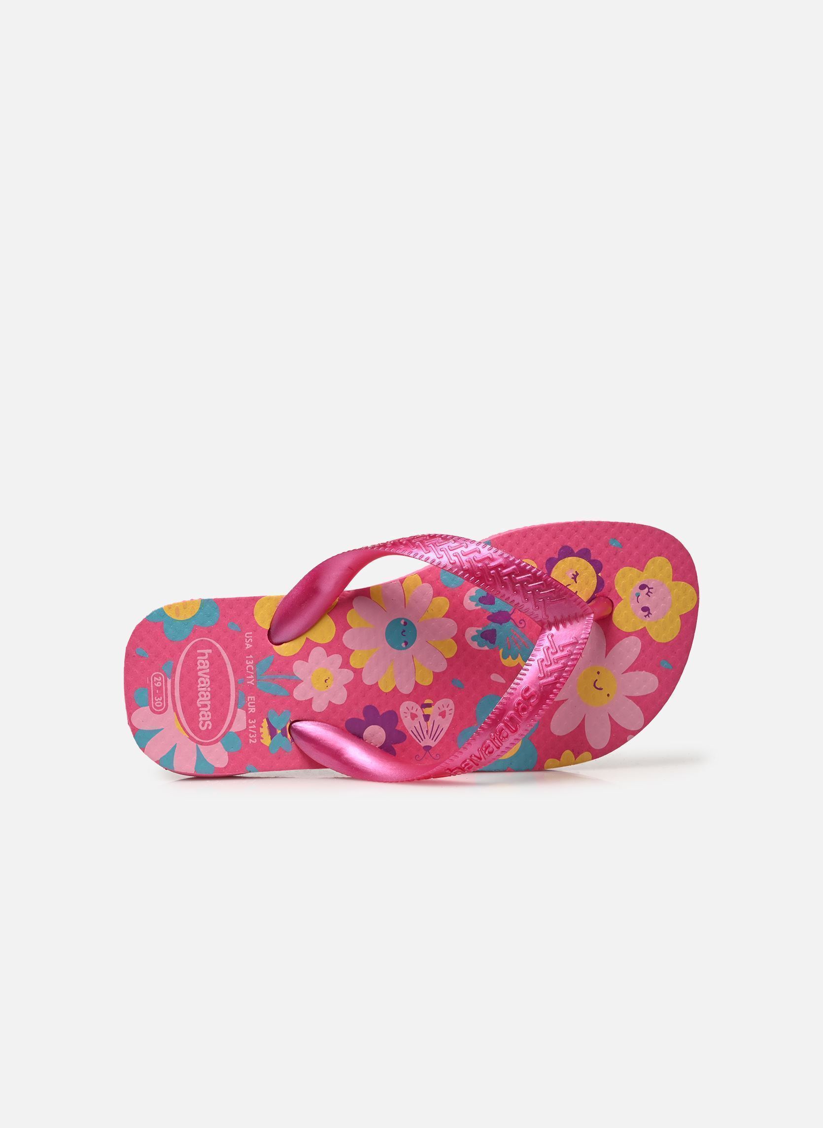 Flip-Flops Kids flores mädchen rosa Havaianas Flip-Flops Kids flores mädchen rosa Pink Flux/Pink Gum