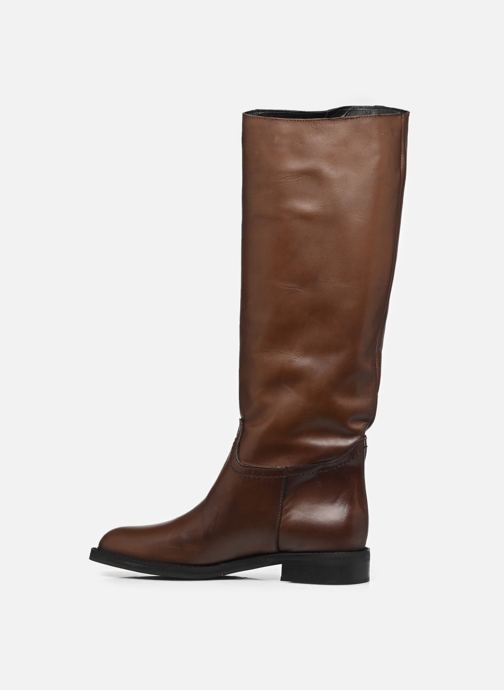 Bottes Romane femme marron Jonak Bottes Romane femme marron Marron foncé