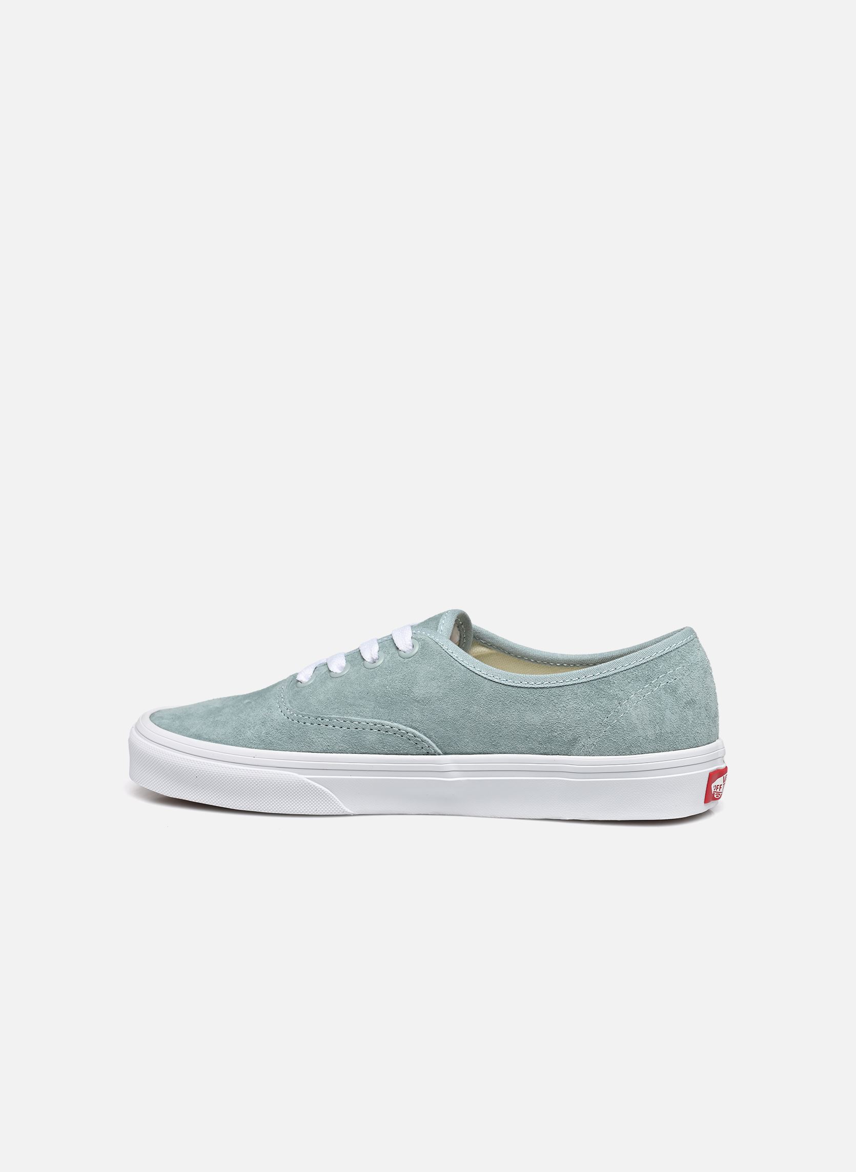 Lage sneakers Authentic dames grijs Vans Lage sneakers Authentic dames grijs PIG SUEDE GRAY MIST
