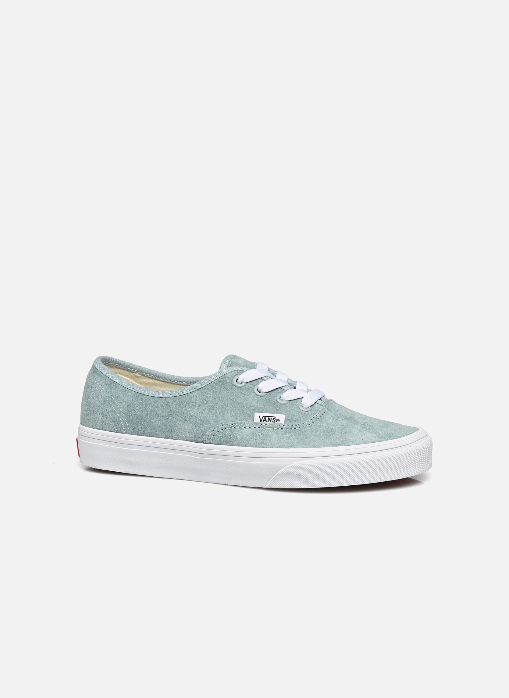 Lage sneakers Authentic dames grijs Vans Lage sneakers Authentic dames grijs PIG SUEDE GRAY MIST
