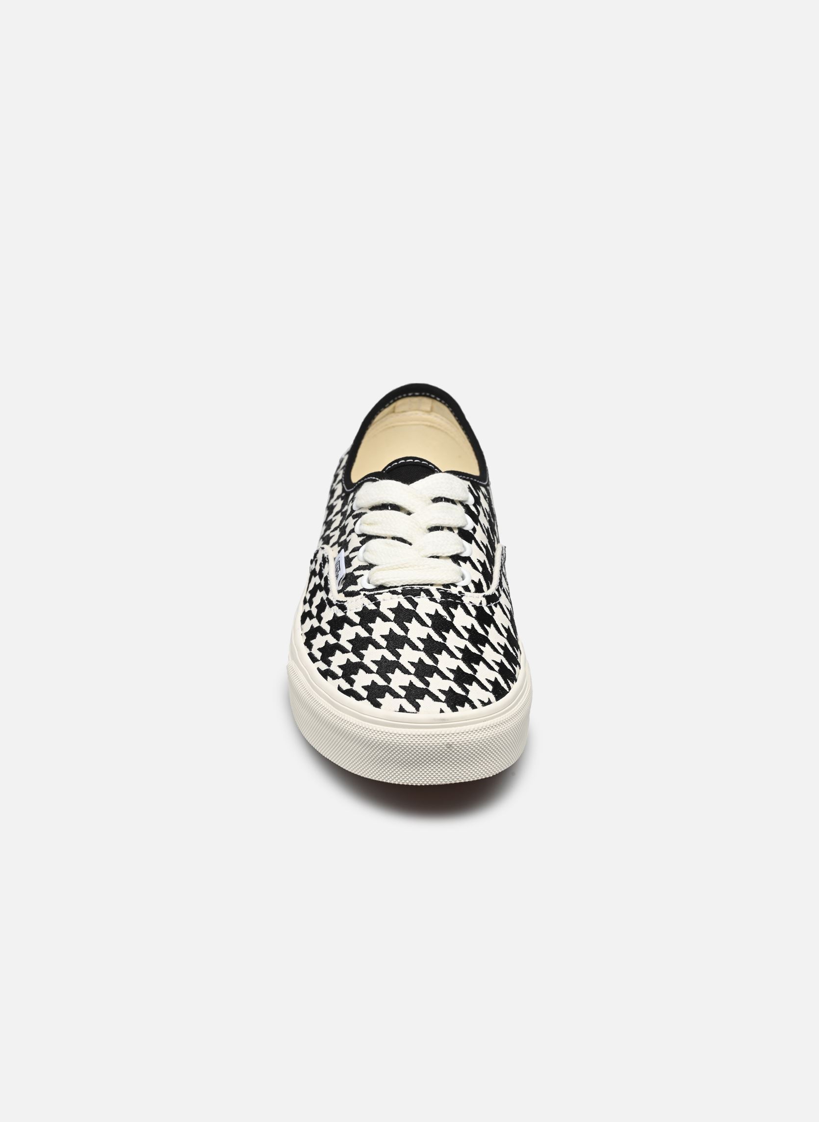 Niedrige Sneaker Authentic damen weiß Vans Niedrige Sneaker Authentic damen weiß HOUNDSTOOTH WHITE/BLACK