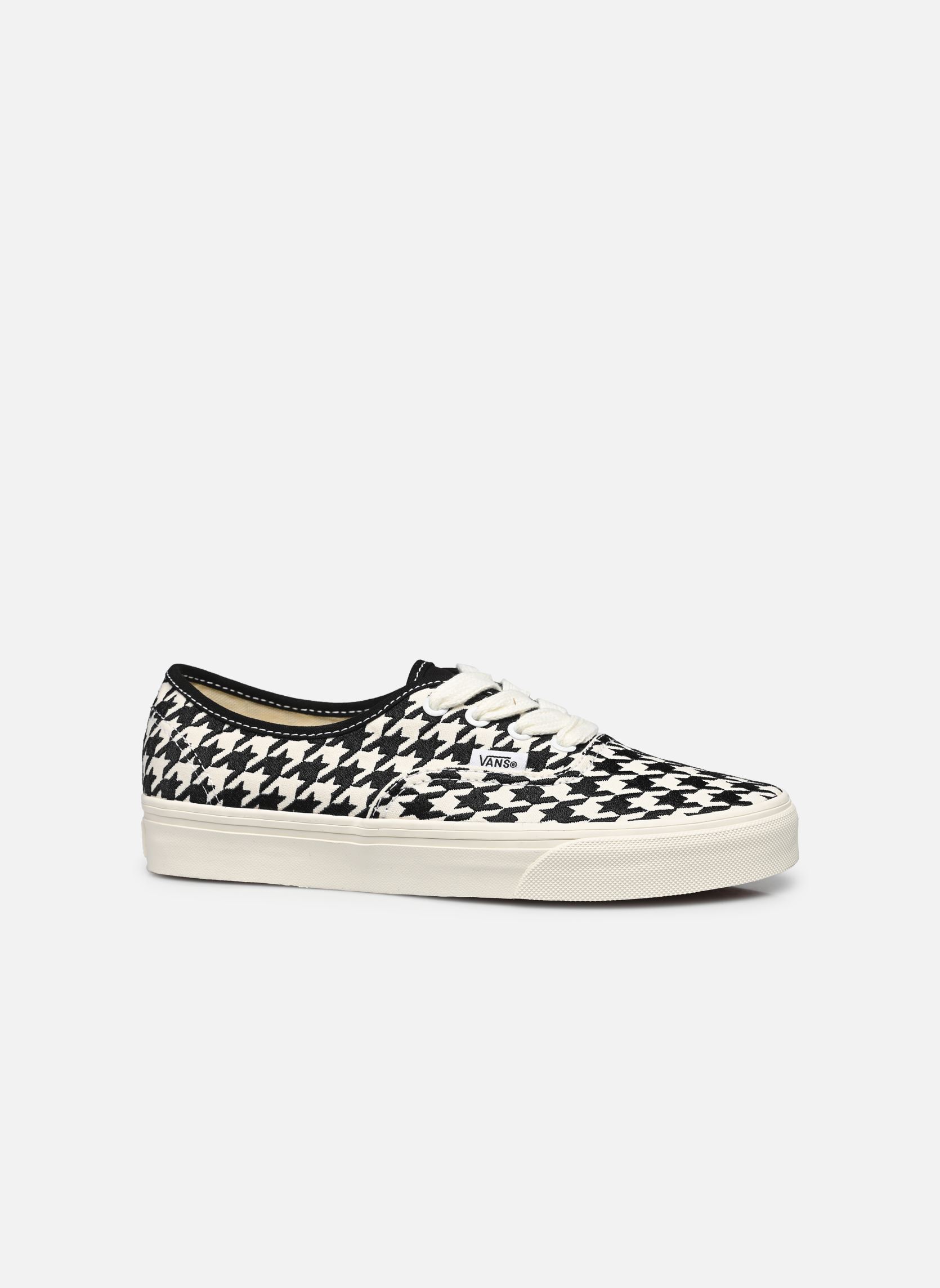 Niedrige Sneaker Authentic damen weiß Vans Niedrige Sneaker Authentic damen weiß HOUNDSTOOTH WHITE/BLACK