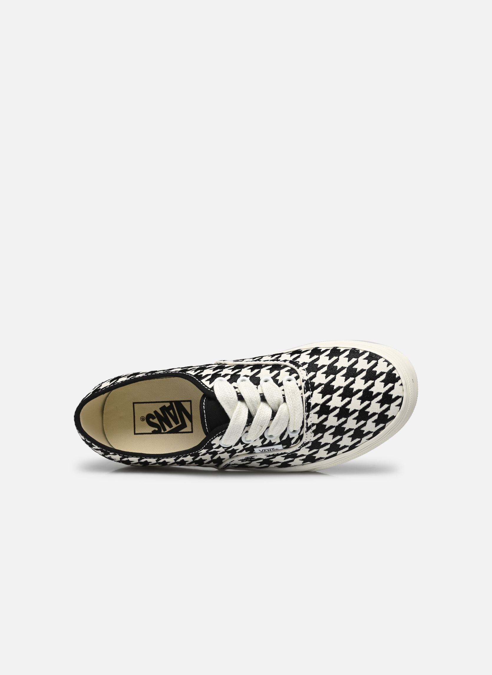 Niedrige Sneaker Authentic damen weiß Vans Niedrige Sneaker Authentic damen weiß HOUNDSTOOTH WHITE/BLACK