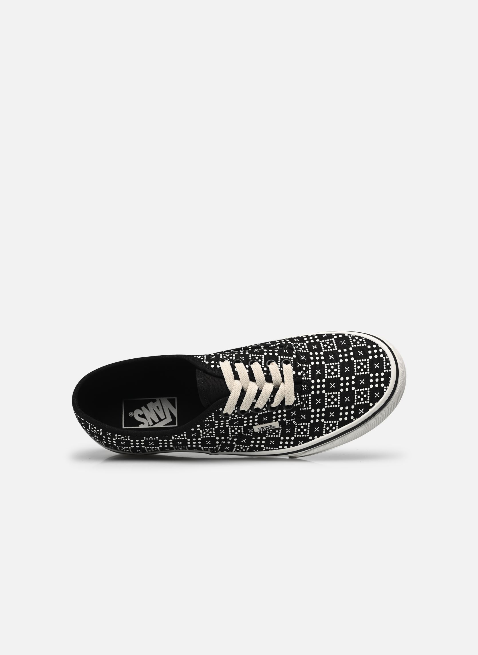 Lage sneakers Authentic dames zwart Vans Lage sneakers Authentic dames zwart CHECKER DOT BLACK