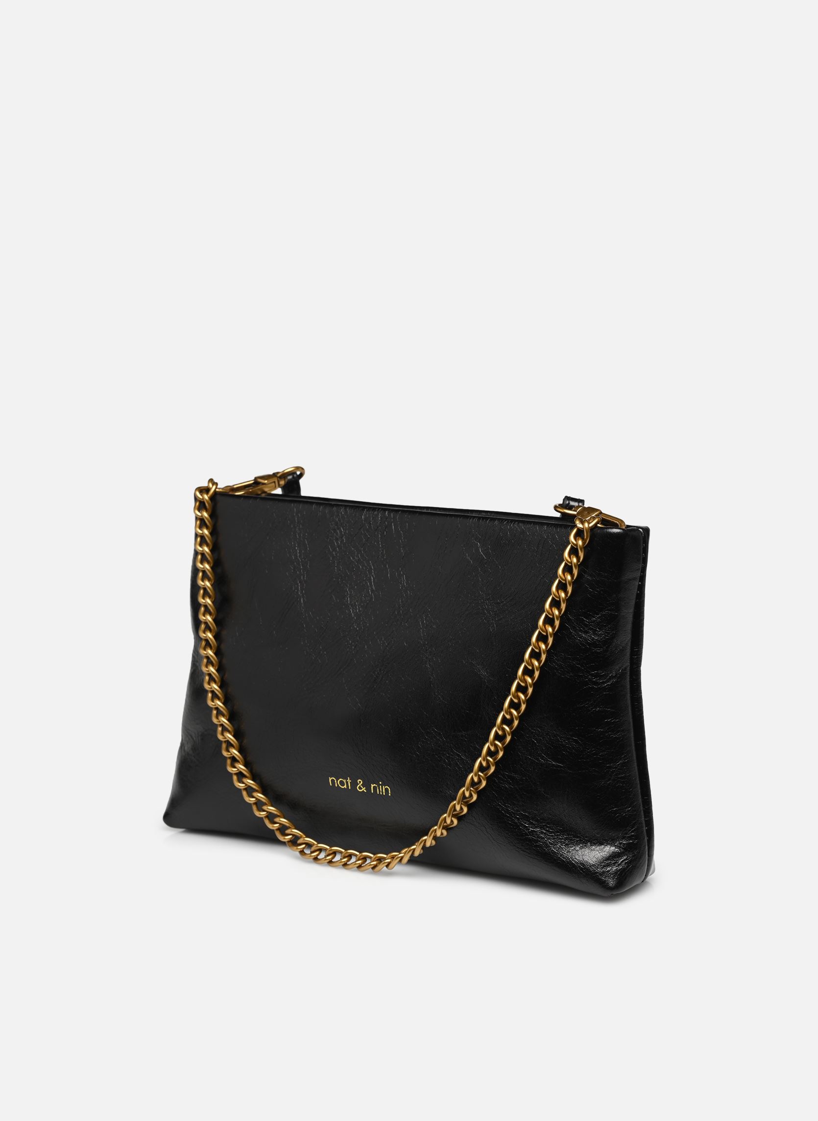 Tassen MOLLY dames zwart Nat & Nin Tassen MOLLY dames zwart NOIR GLACÉ