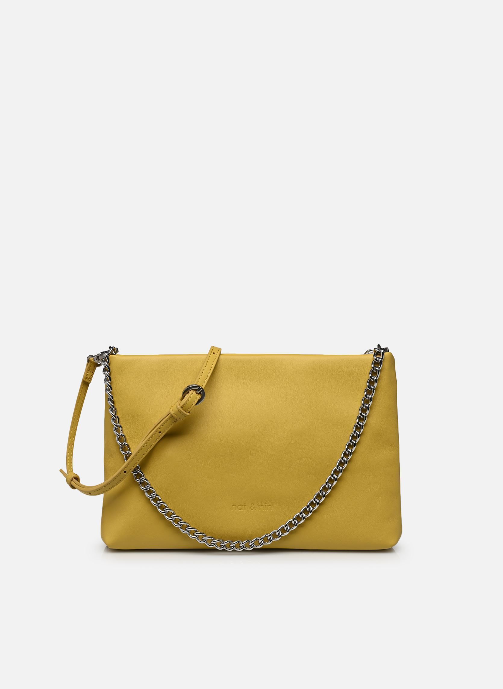 Tassen MOLLY dames geel Nat & Nin Tassen MOLLY dames geel JAUNE SOLEIL