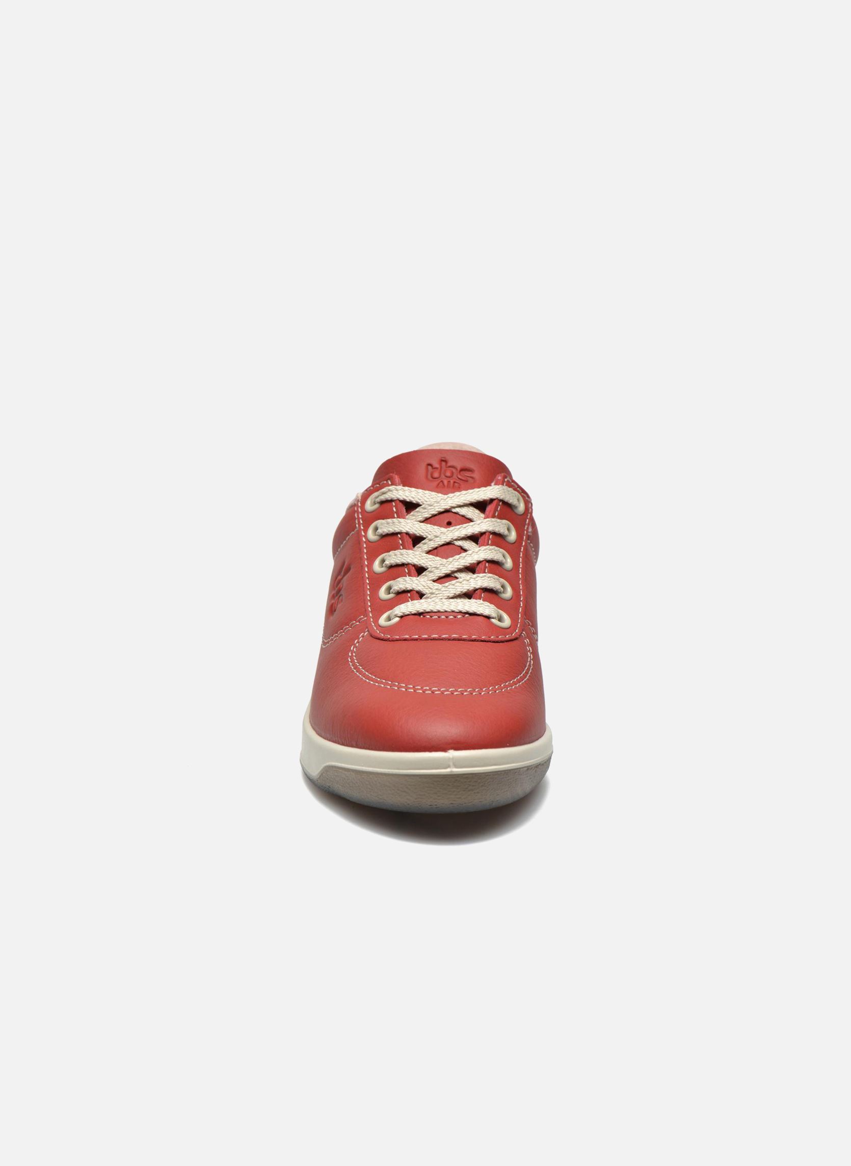 Niedrige Sneaker Brandy 2 damen rot TBS Made in France Niedrige Sneaker Brandy 2 damen rot SYNAGOT