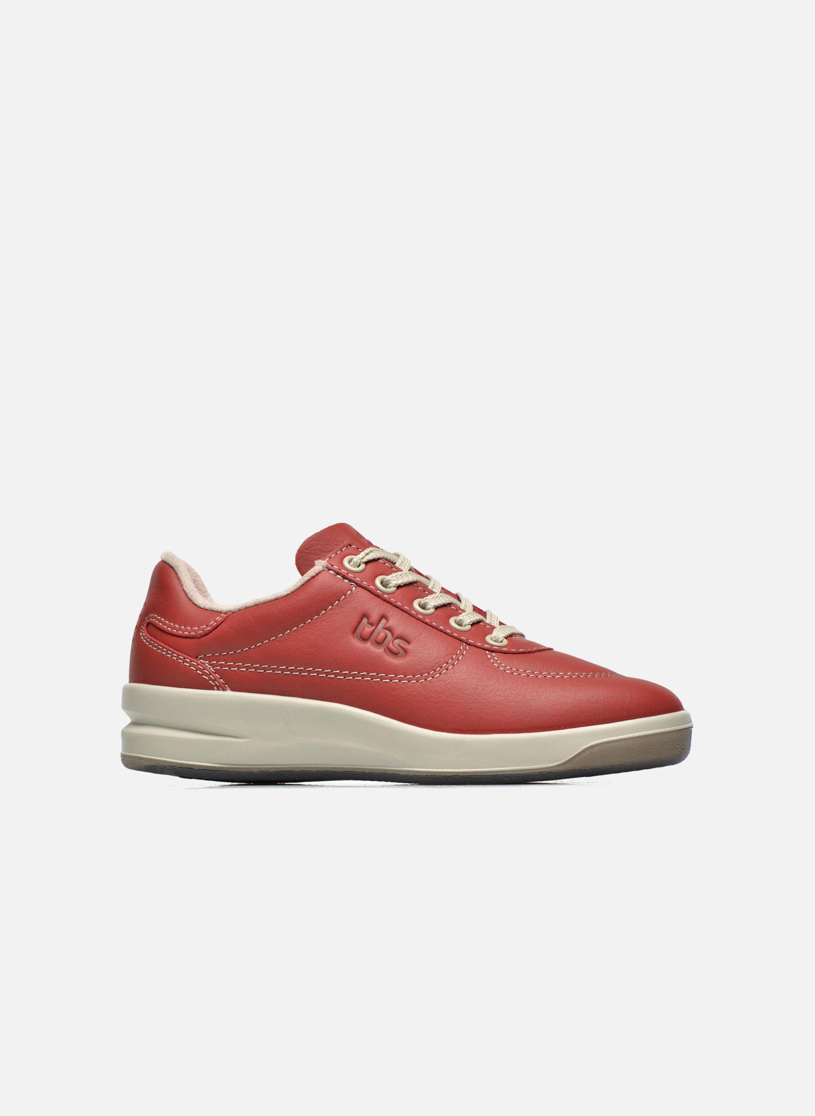 Niedrige Sneaker Brandy 2 damen rot TBS Made in France Niedrige Sneaker Brandy 2 damen rot SYNAGOT