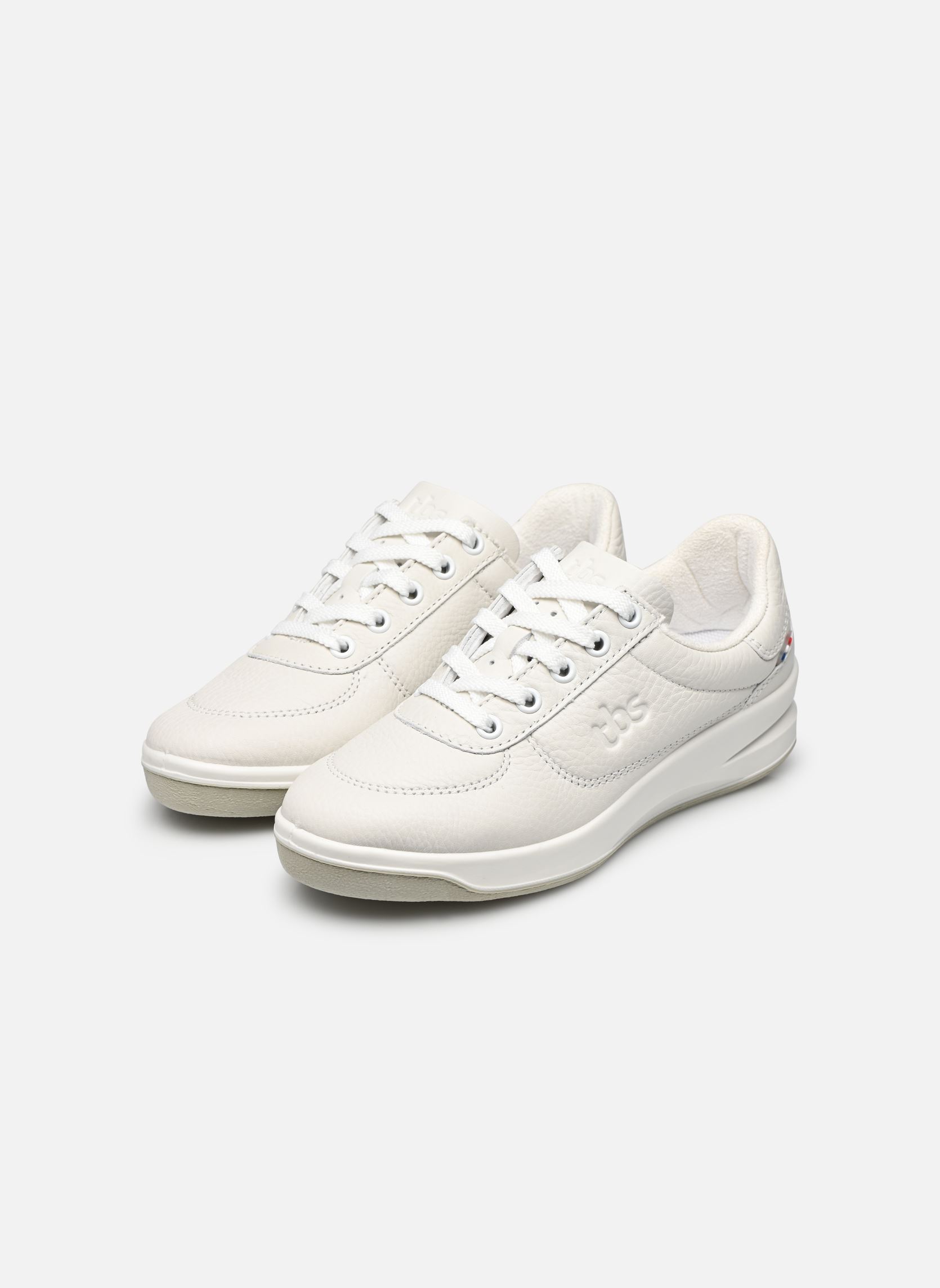 Zapatillas bajas Brandy 2 mujer blanco TBS Made in France Zapatillas bajas Brandy 2 mujer blanco BLANC+COL BLANC
