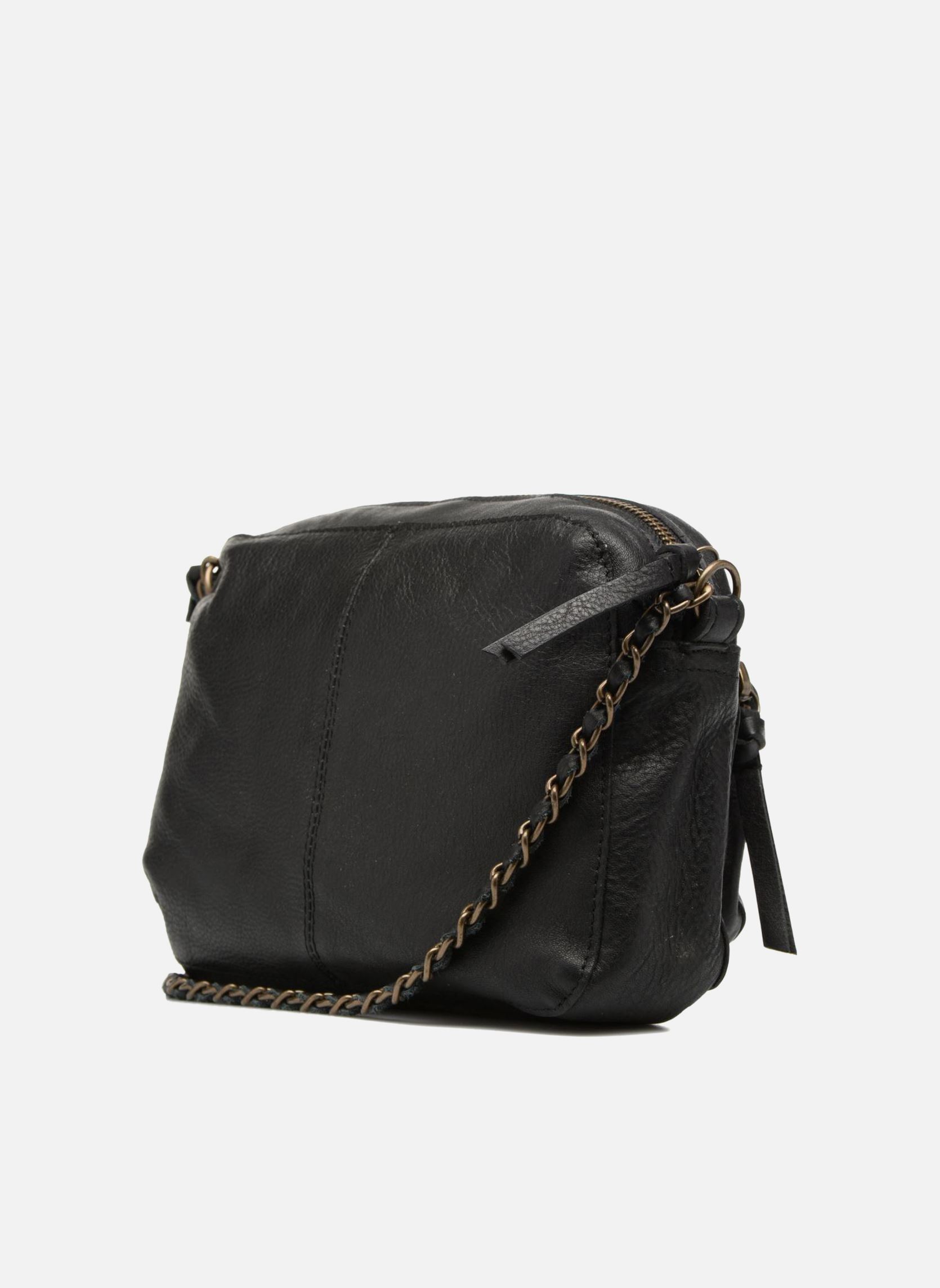 Umhängetaschen Naina Leather Crossover damen schwarz Pieces Umhängetaschen Naina Leather Crossover damen schwarz BLACK